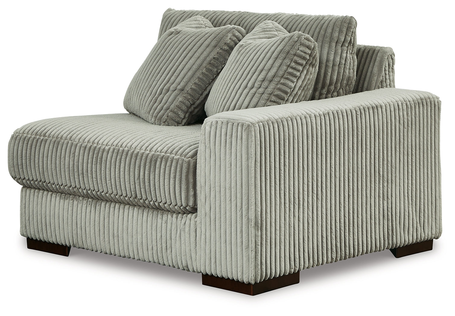 main view of Lindyn Fog 4-Piece Sectional with Chaise sectional sofa