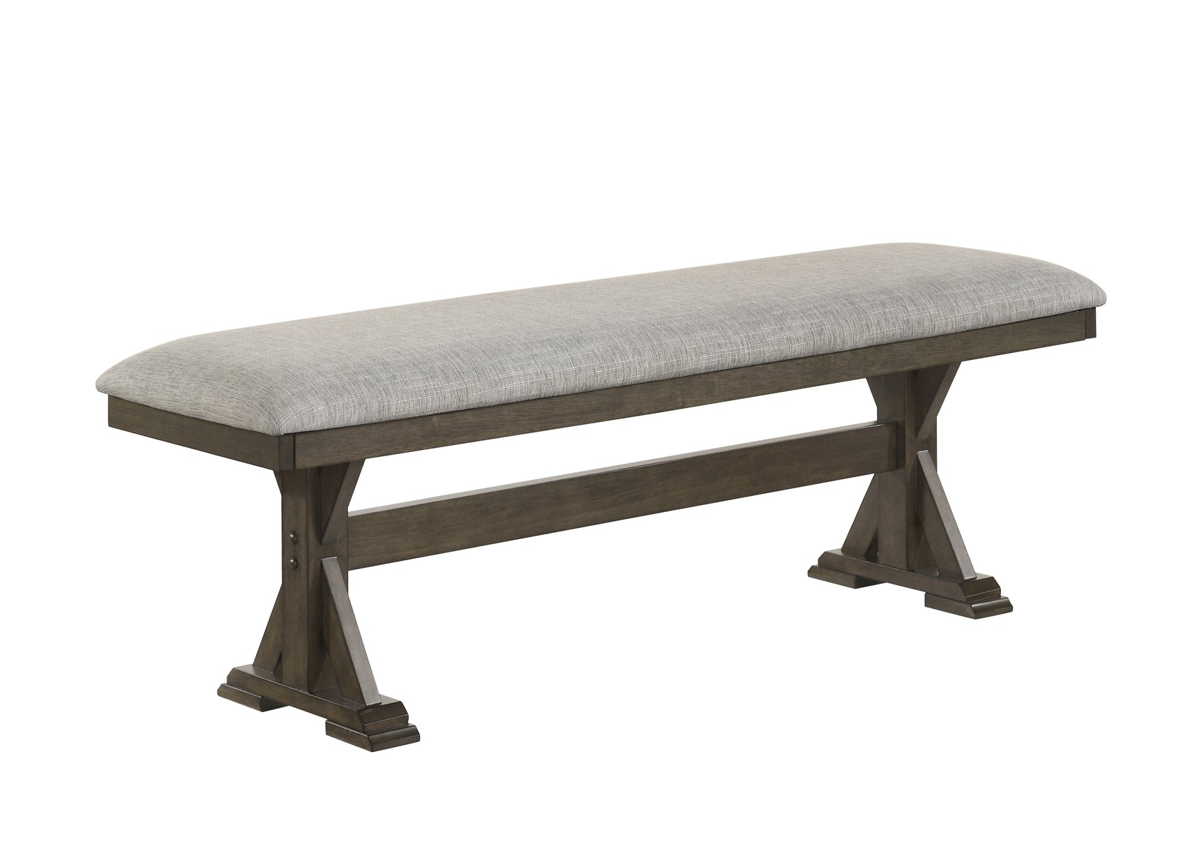 main view of Lloyd Gray Rectangular Dining Room Set dining room furniture