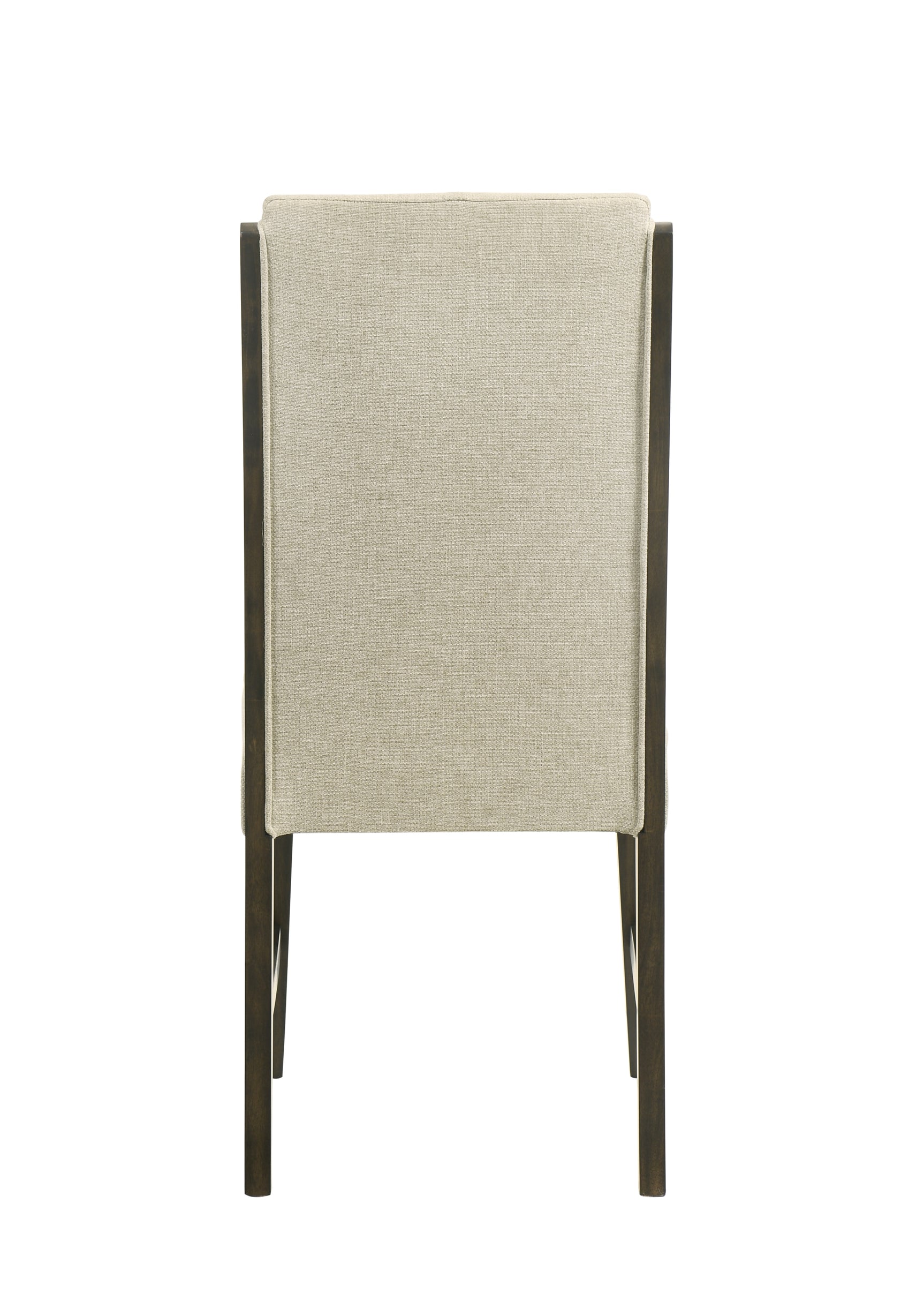 Herbert Gray Upholstered Dining Chair Room View