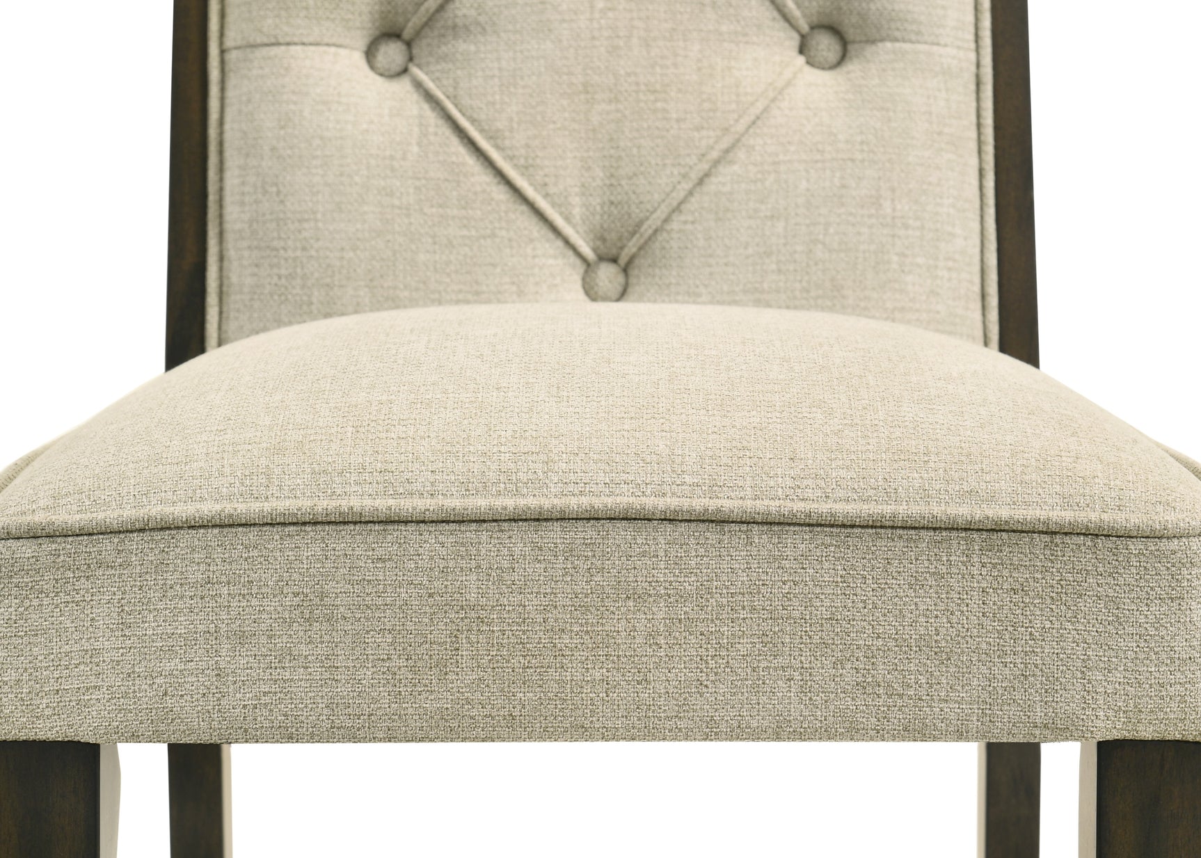 Herbert Gray Upholstered Dining Chair room angle