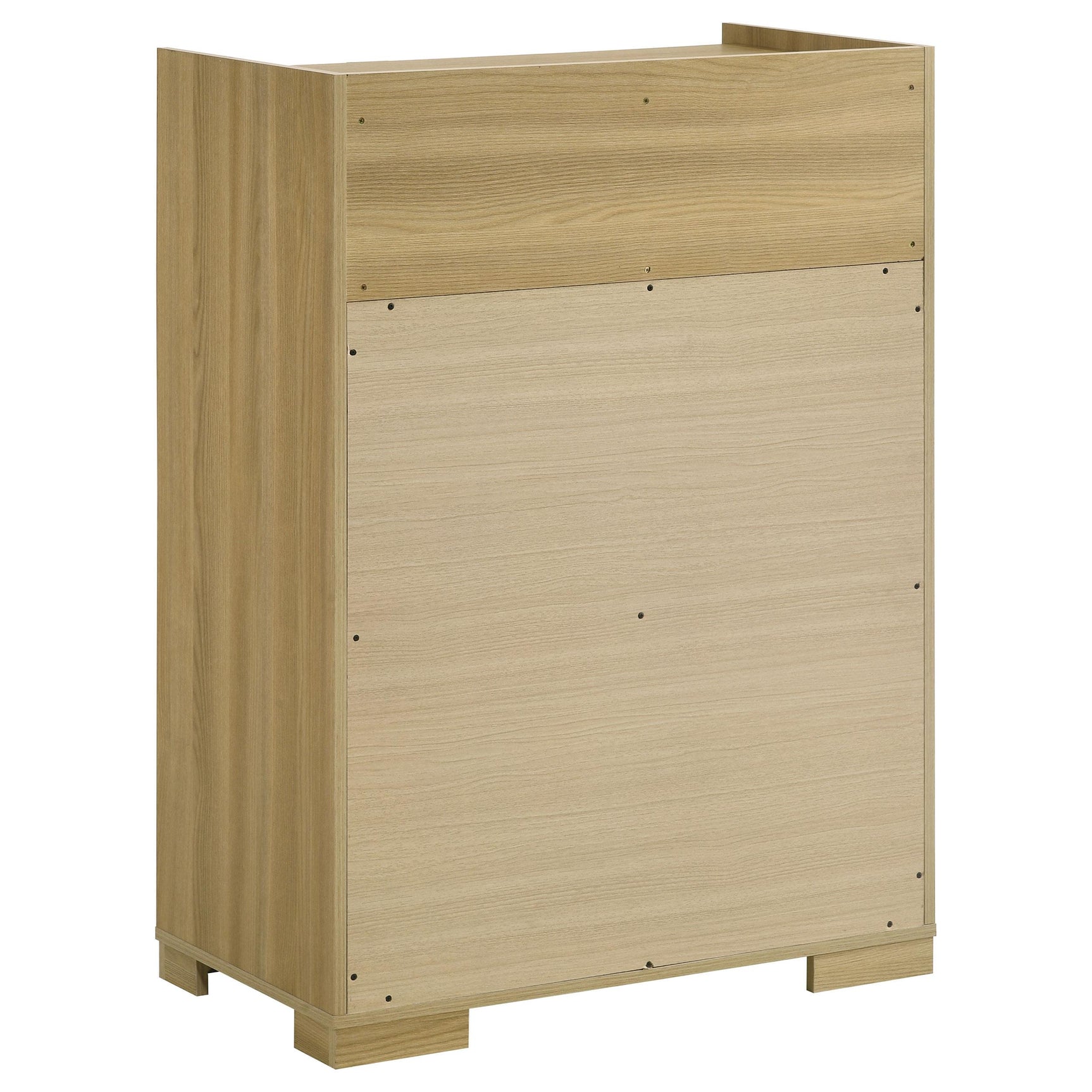 Hyland 4-drawer chest of drawers in natural and white finish