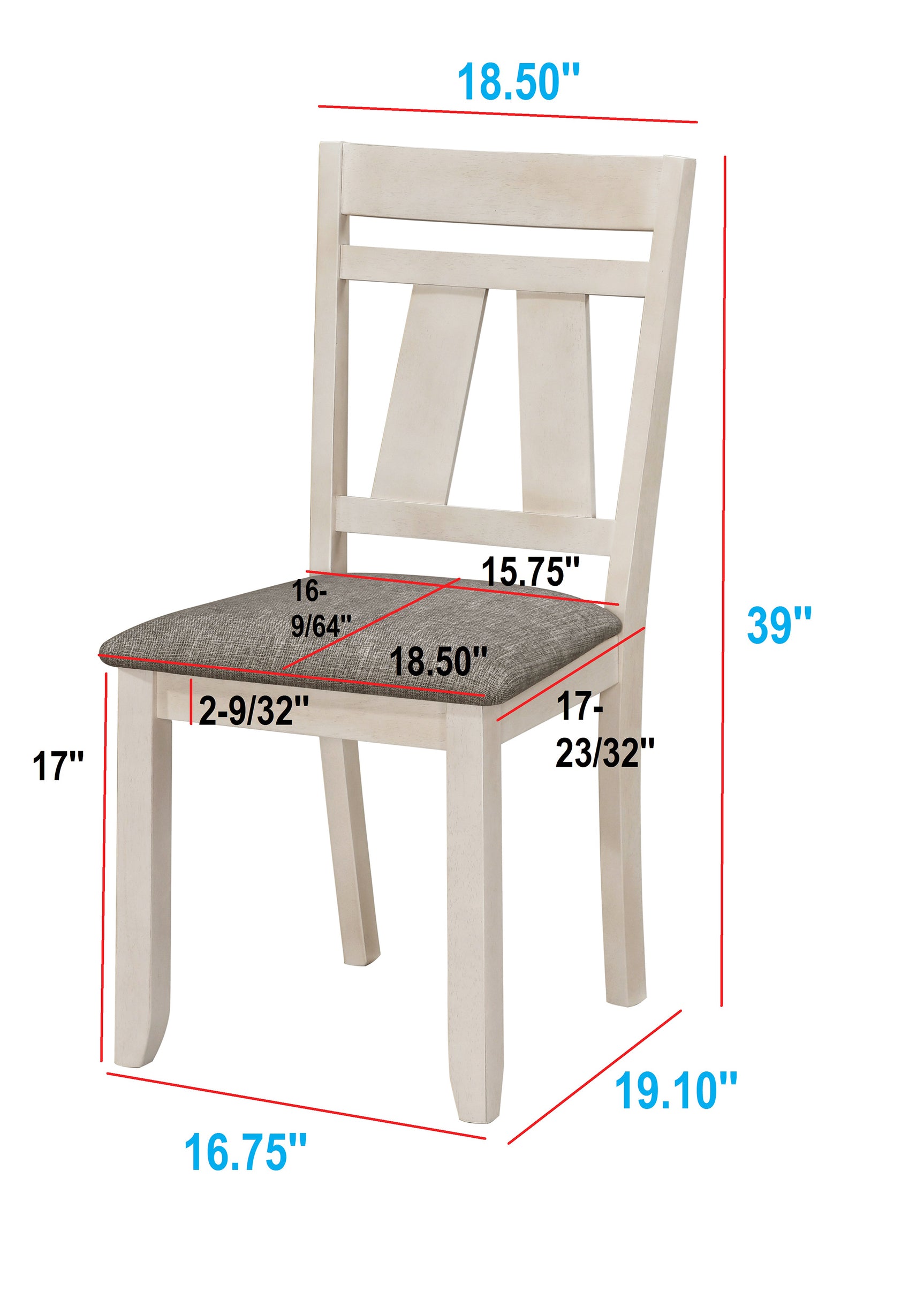 Main view of side chairs around table