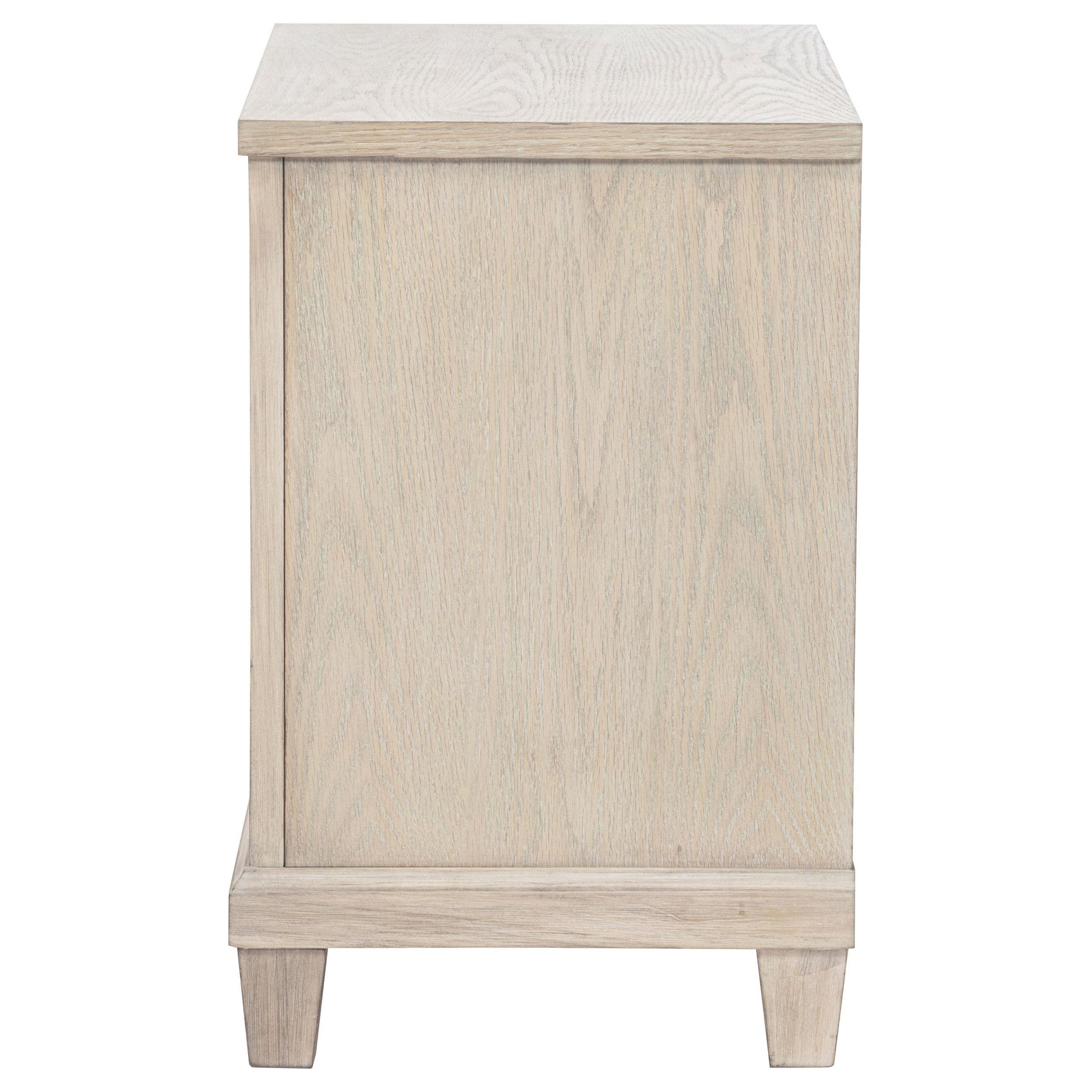Top view showing surface of Pembroke nightstand