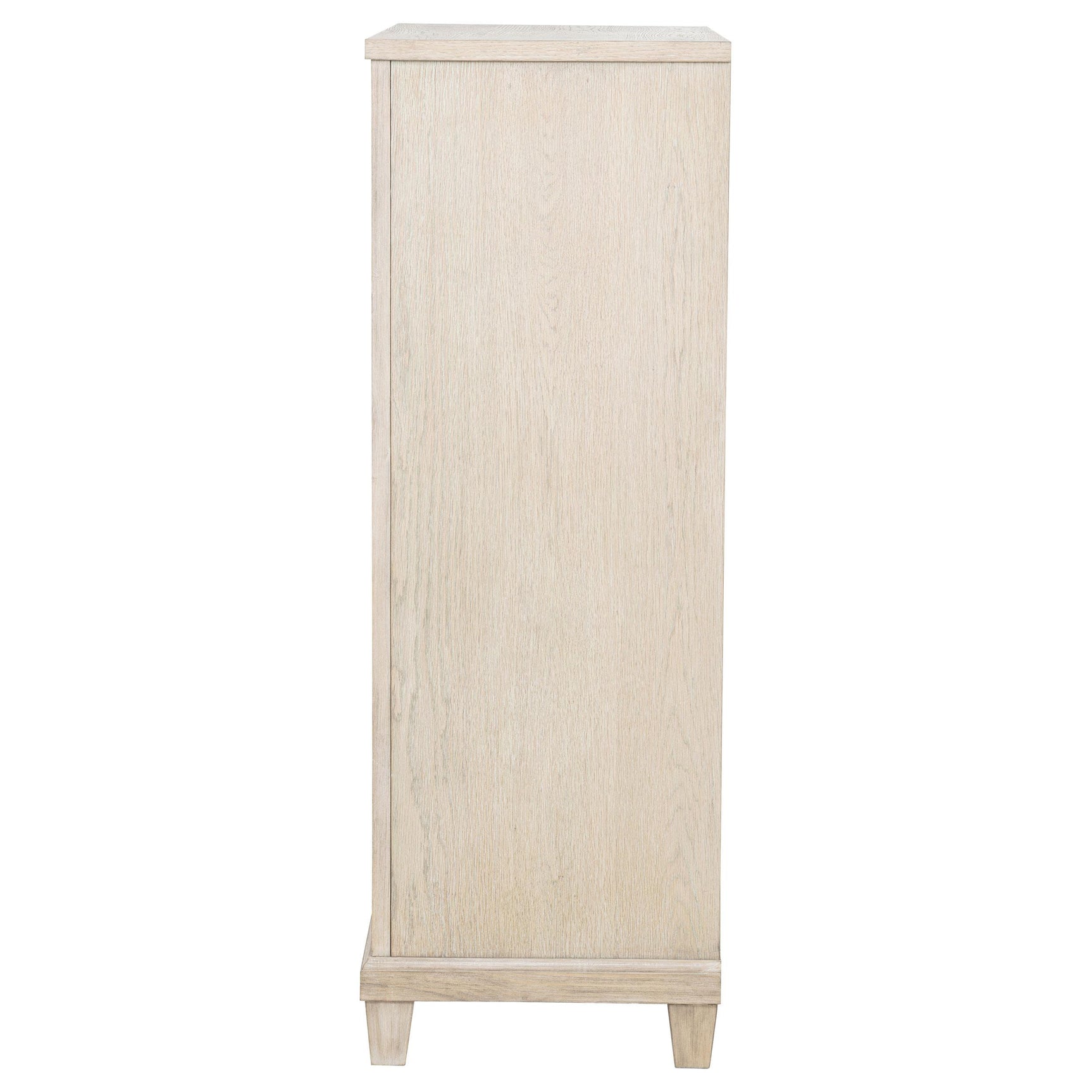 Five drawers of Pembroke chest shown open