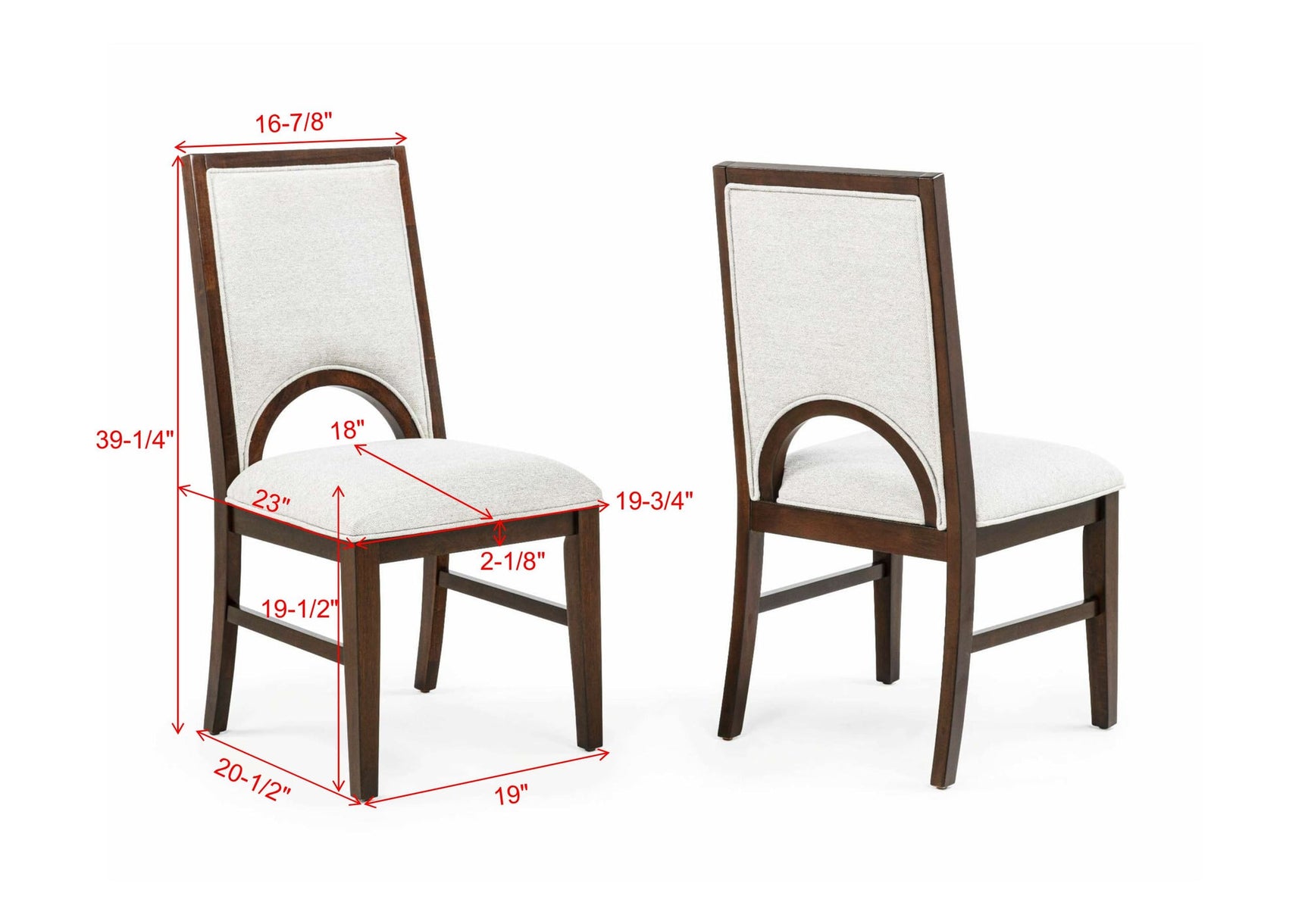 Hamil Dark Brown Dining Room Set view 6