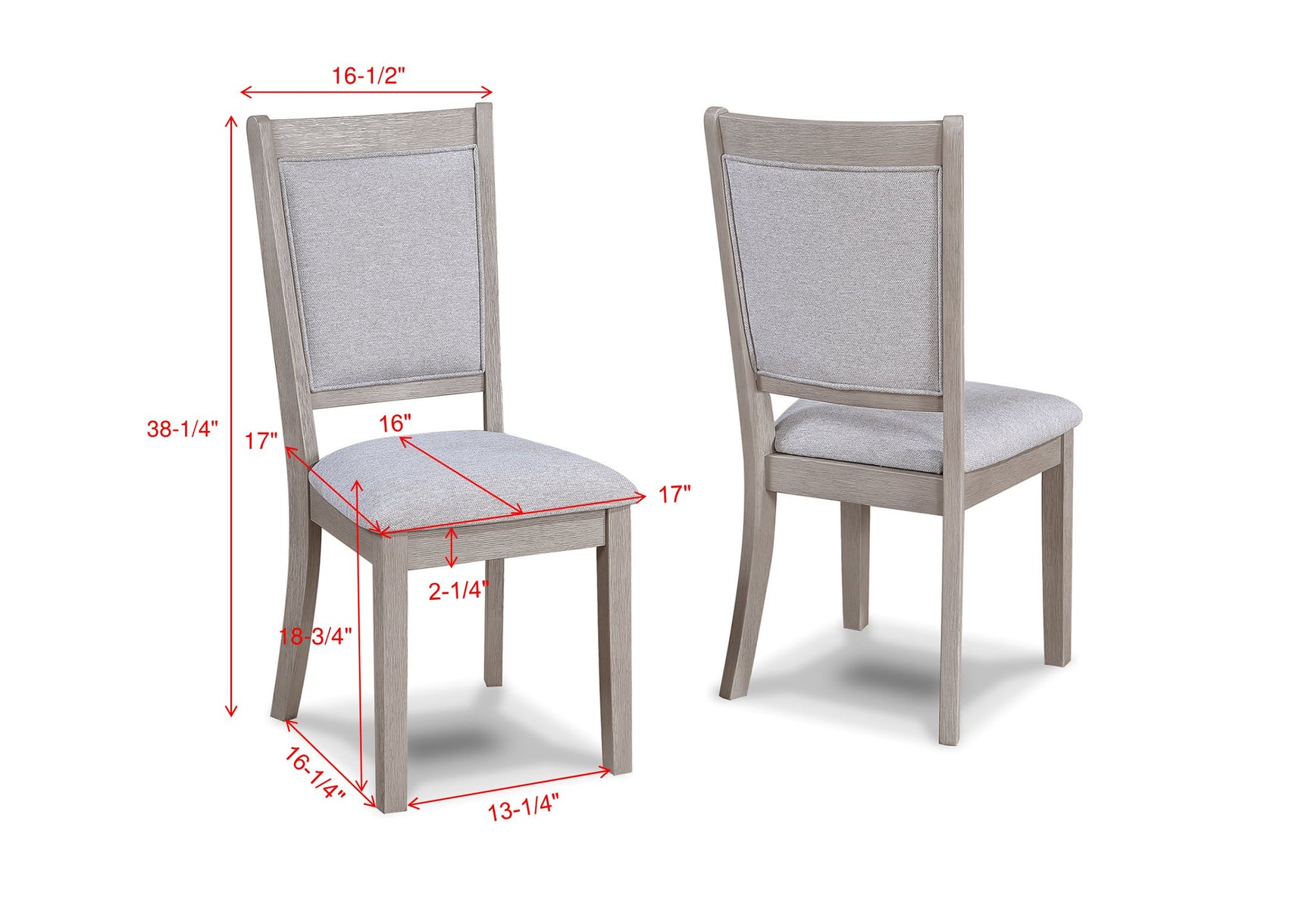Another main view of Amara Drift Wood Round Dining Room Set