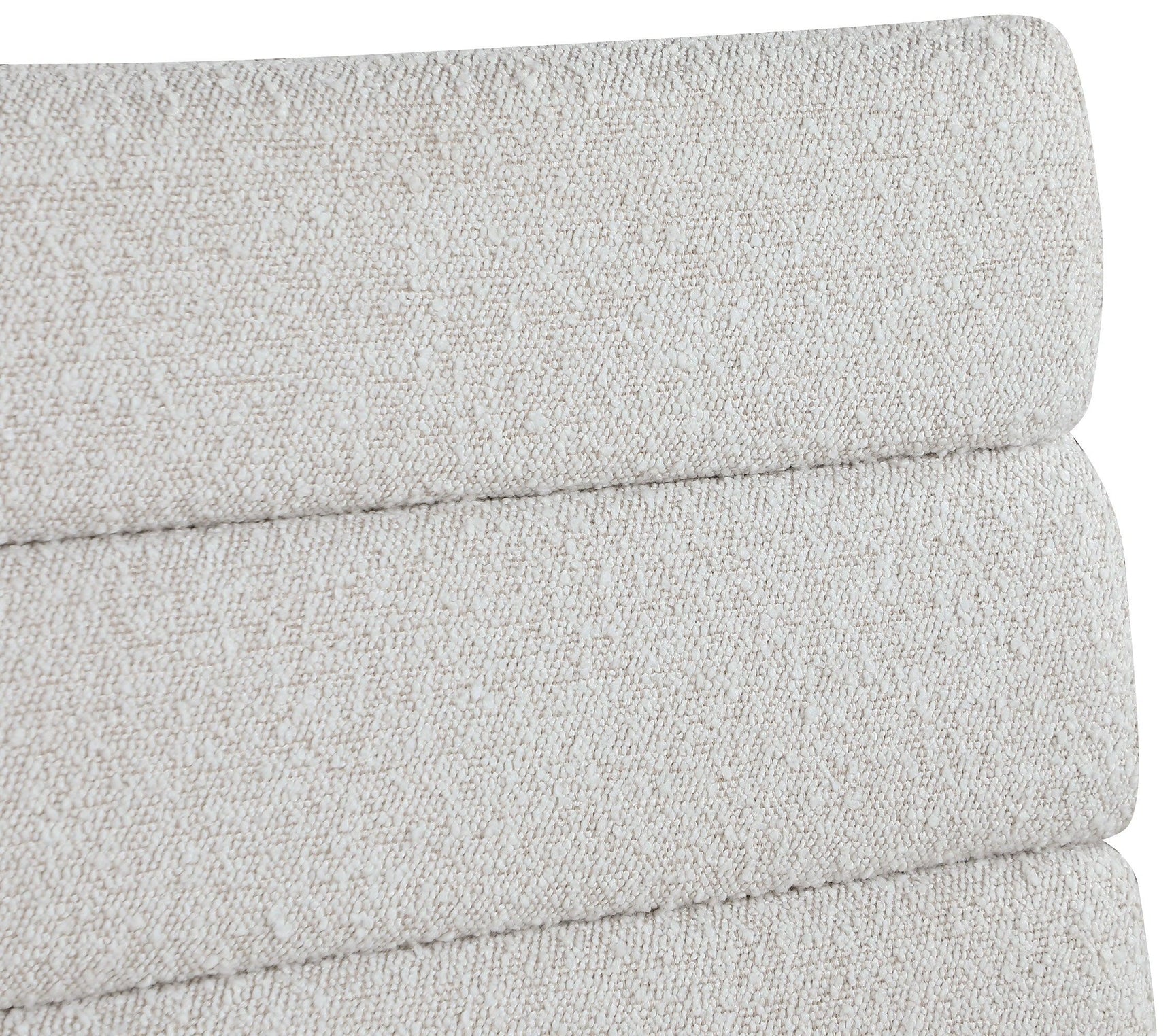 Kai Cream Boucle Fabric Dining Chair - Ella Furniture