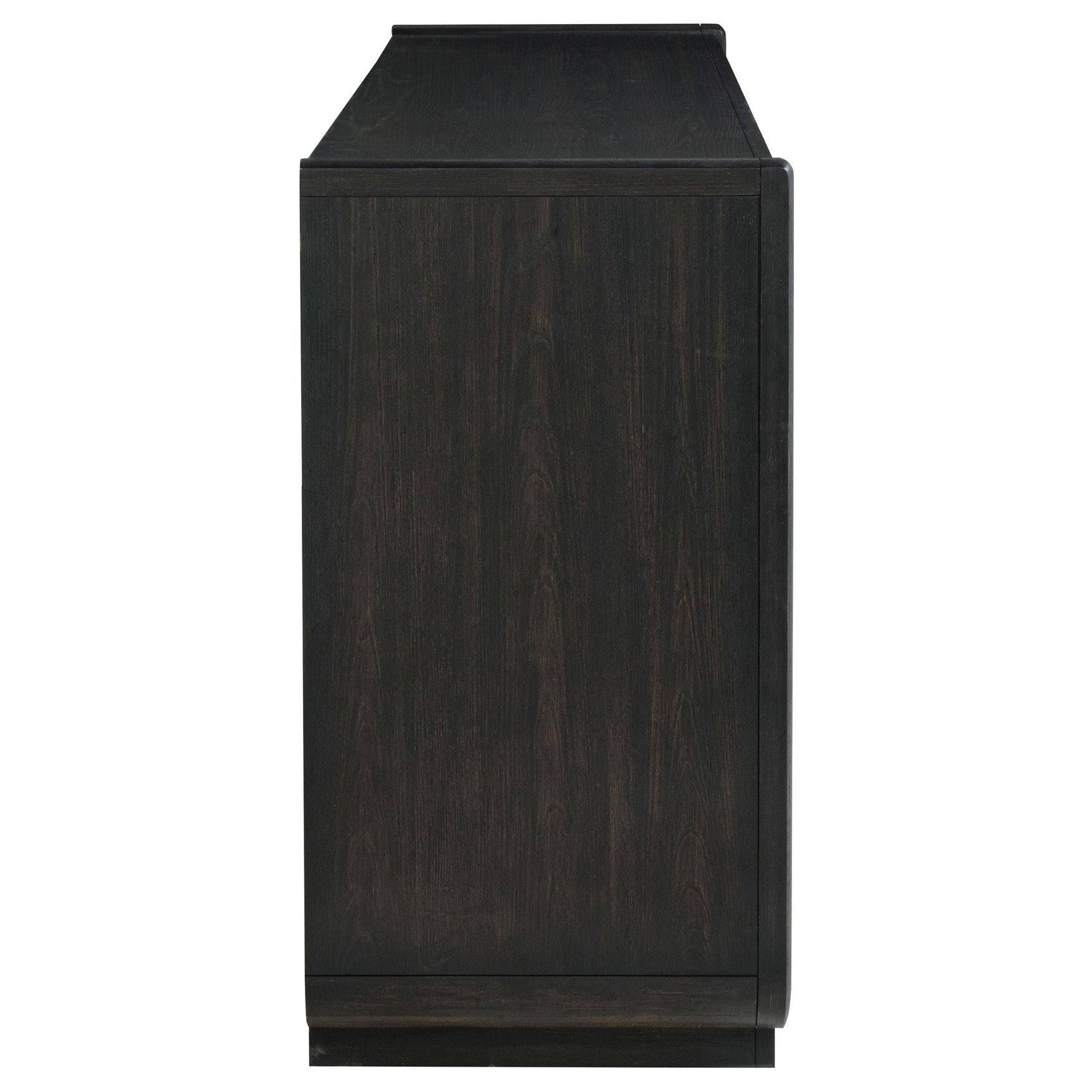 Detail of minimalist drawer pulls
