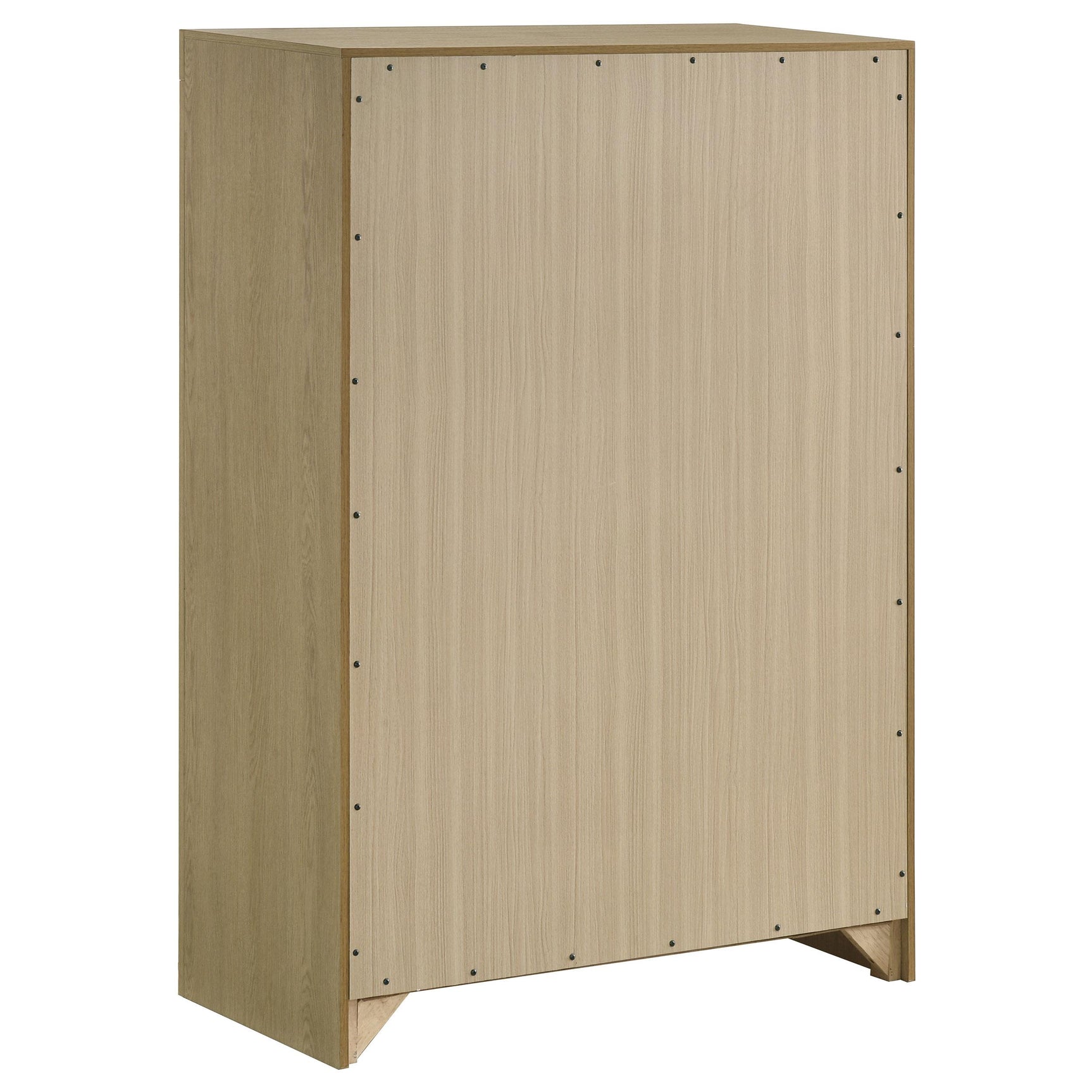 Top view of chest surface and drawer arrangement