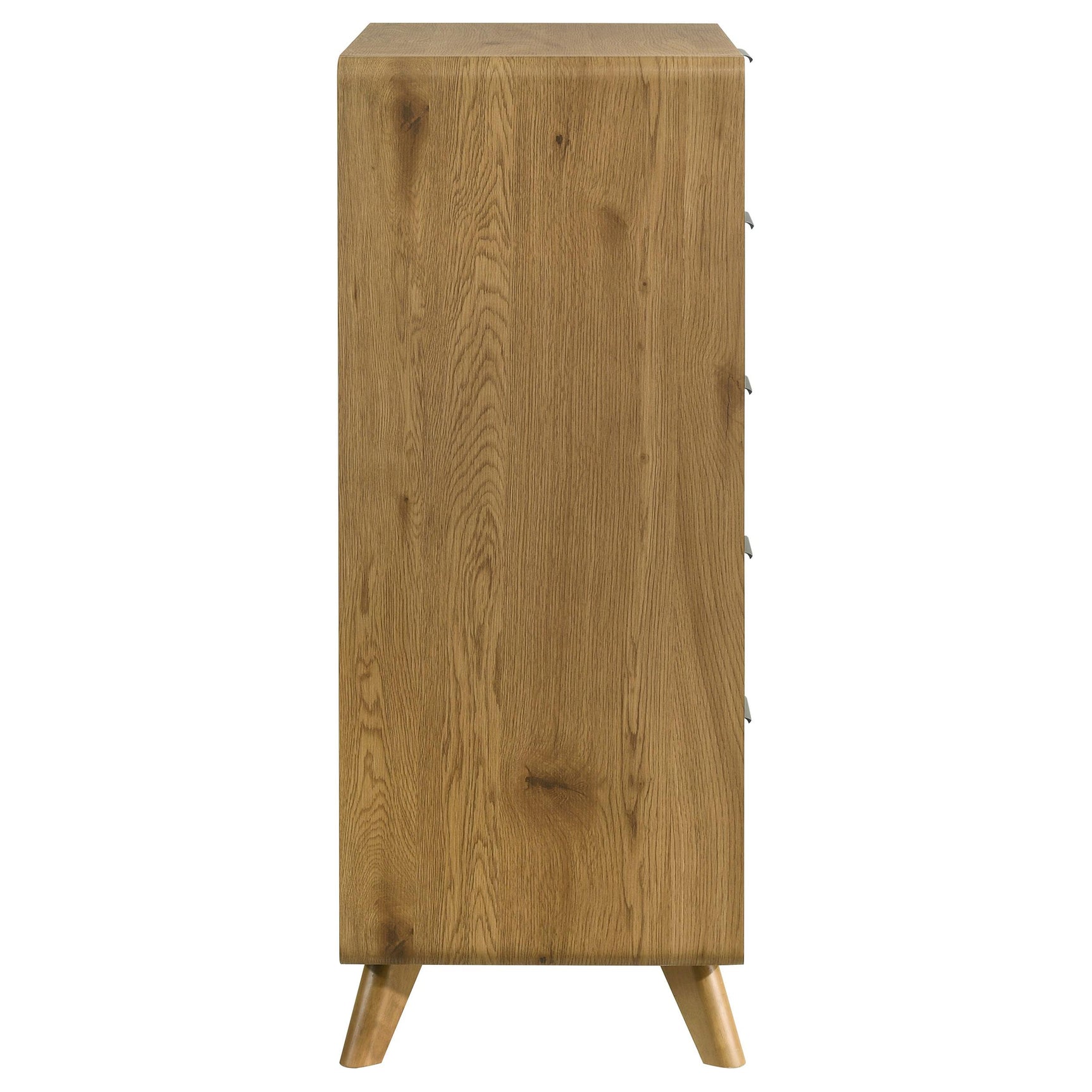 Bennett chest corner detail showing laminate finish