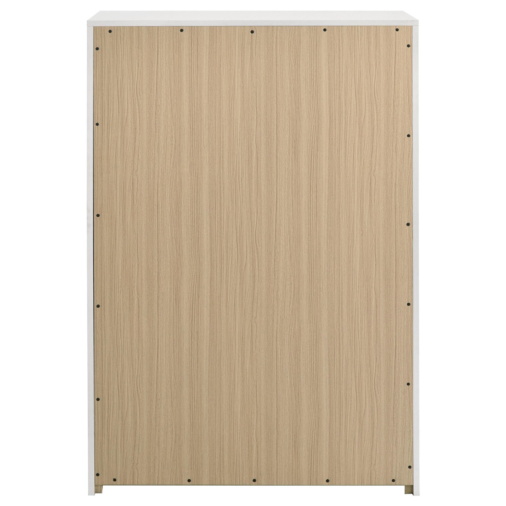 Top view showing white high gloss surface
