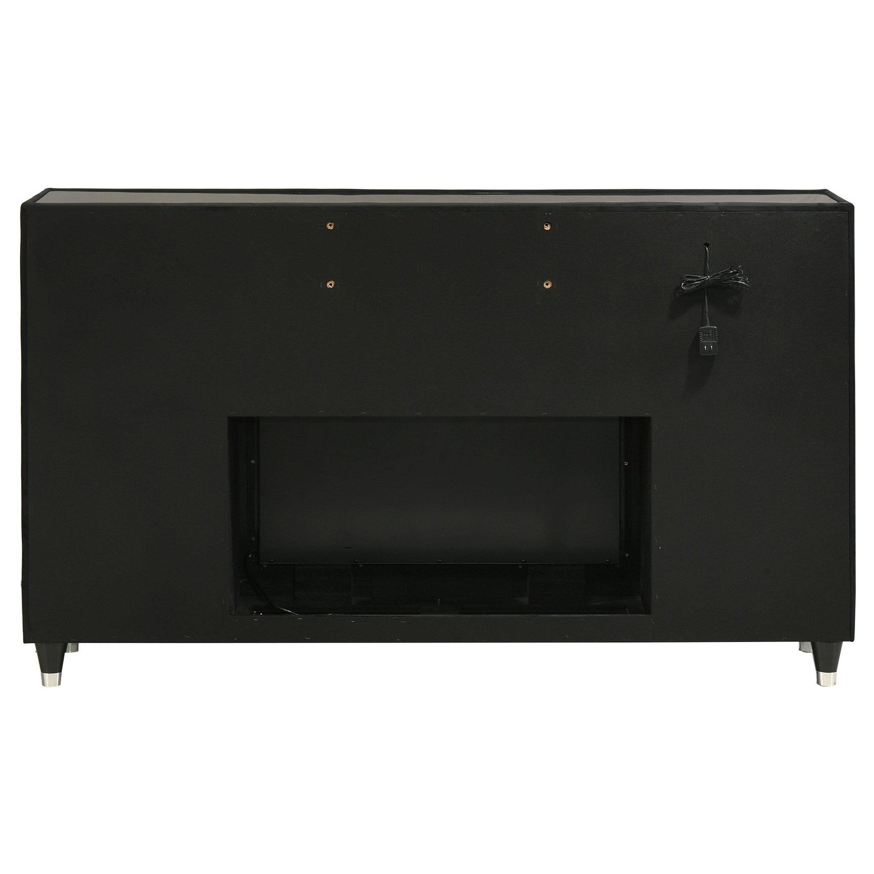 LED light strip illumination inside dresser drawer area