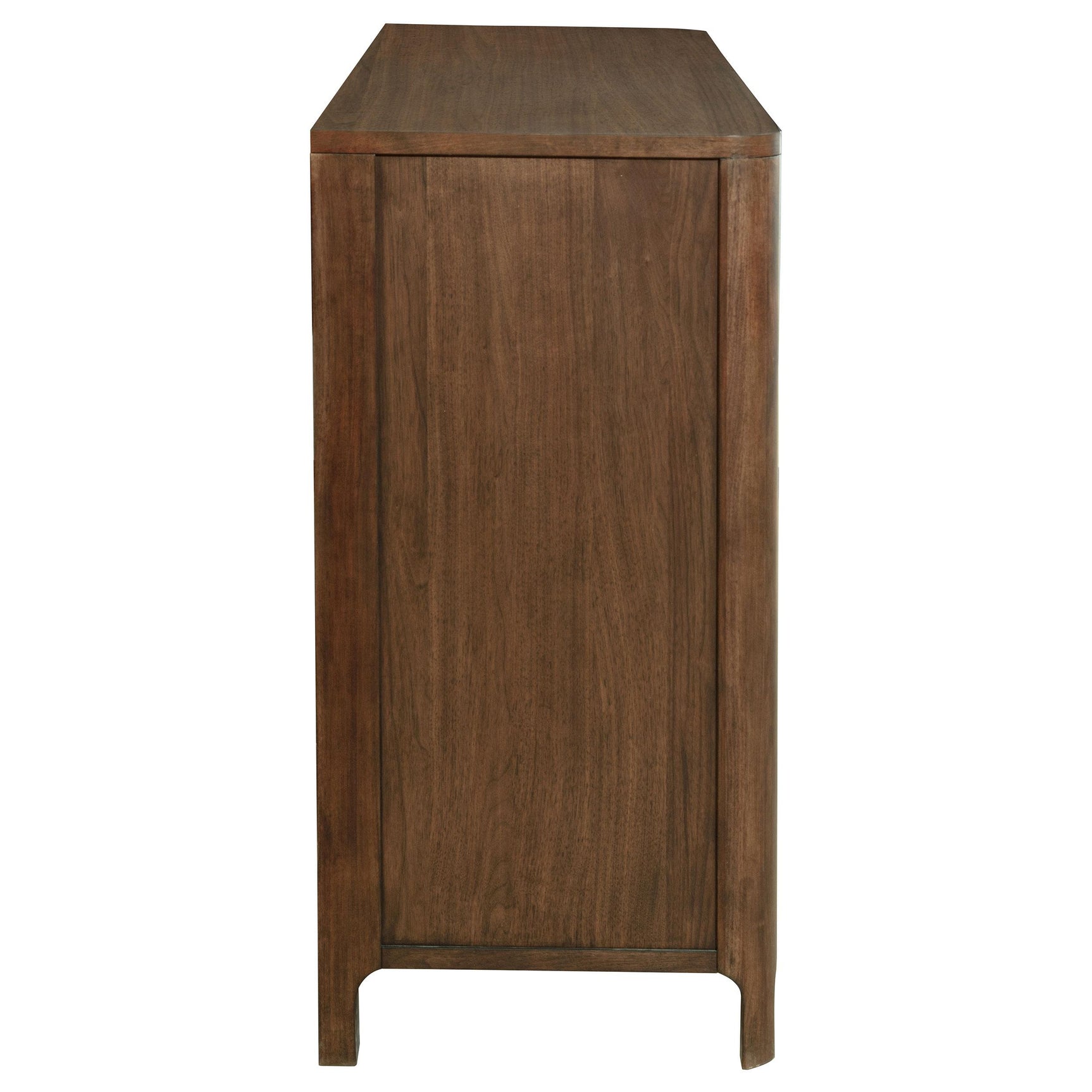 Drawer joinery detail showing dovetail construction