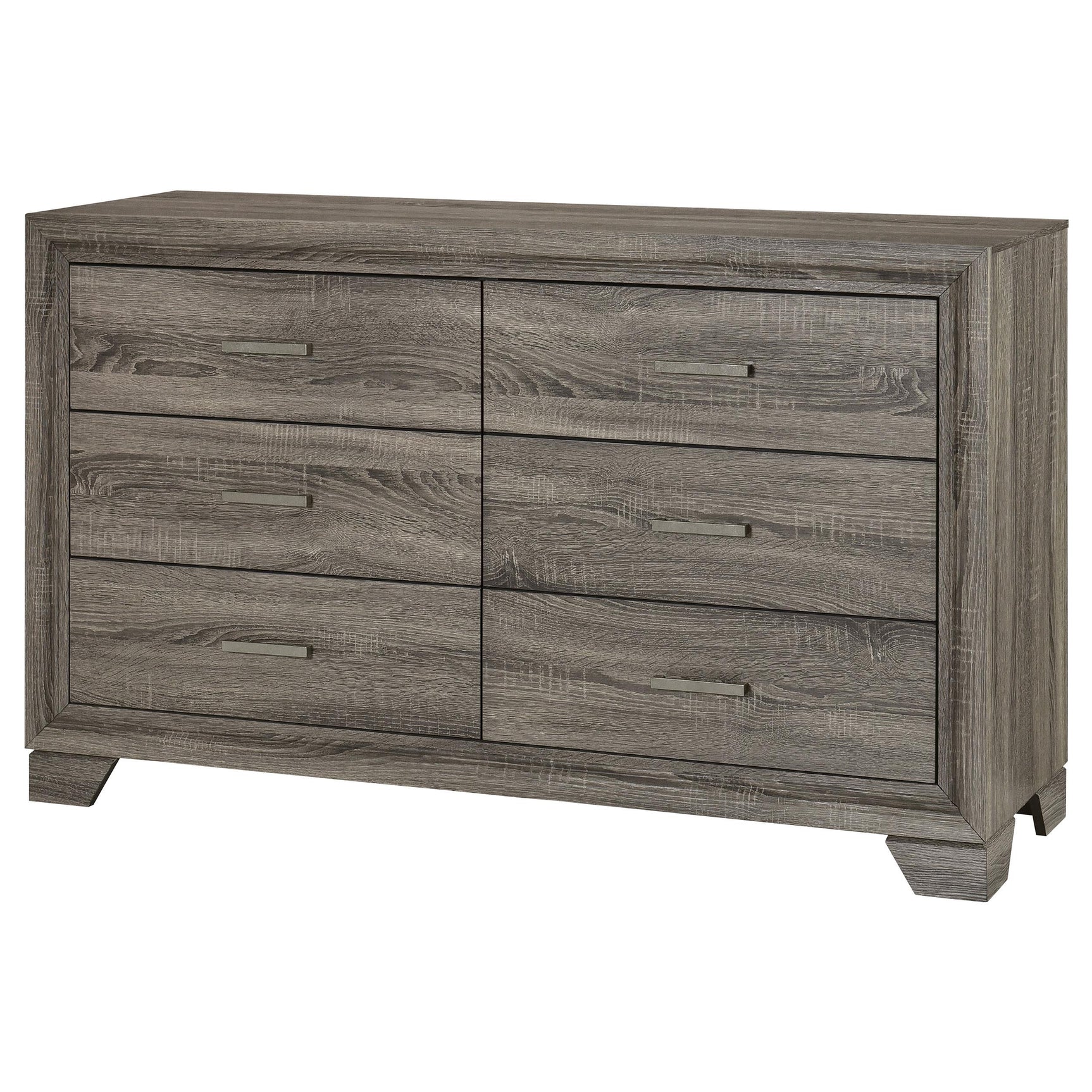 Top view of Wright dresser cabinet surface