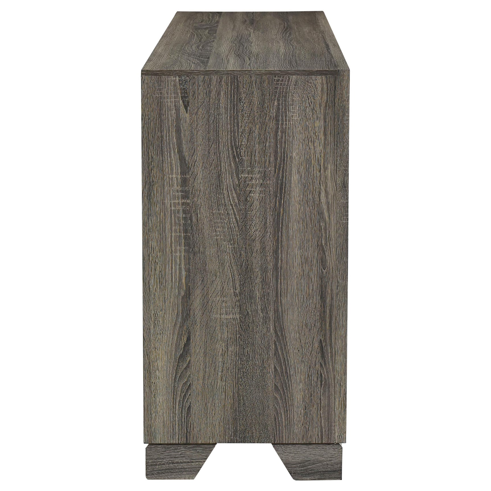 Back panel of the Wright dresser