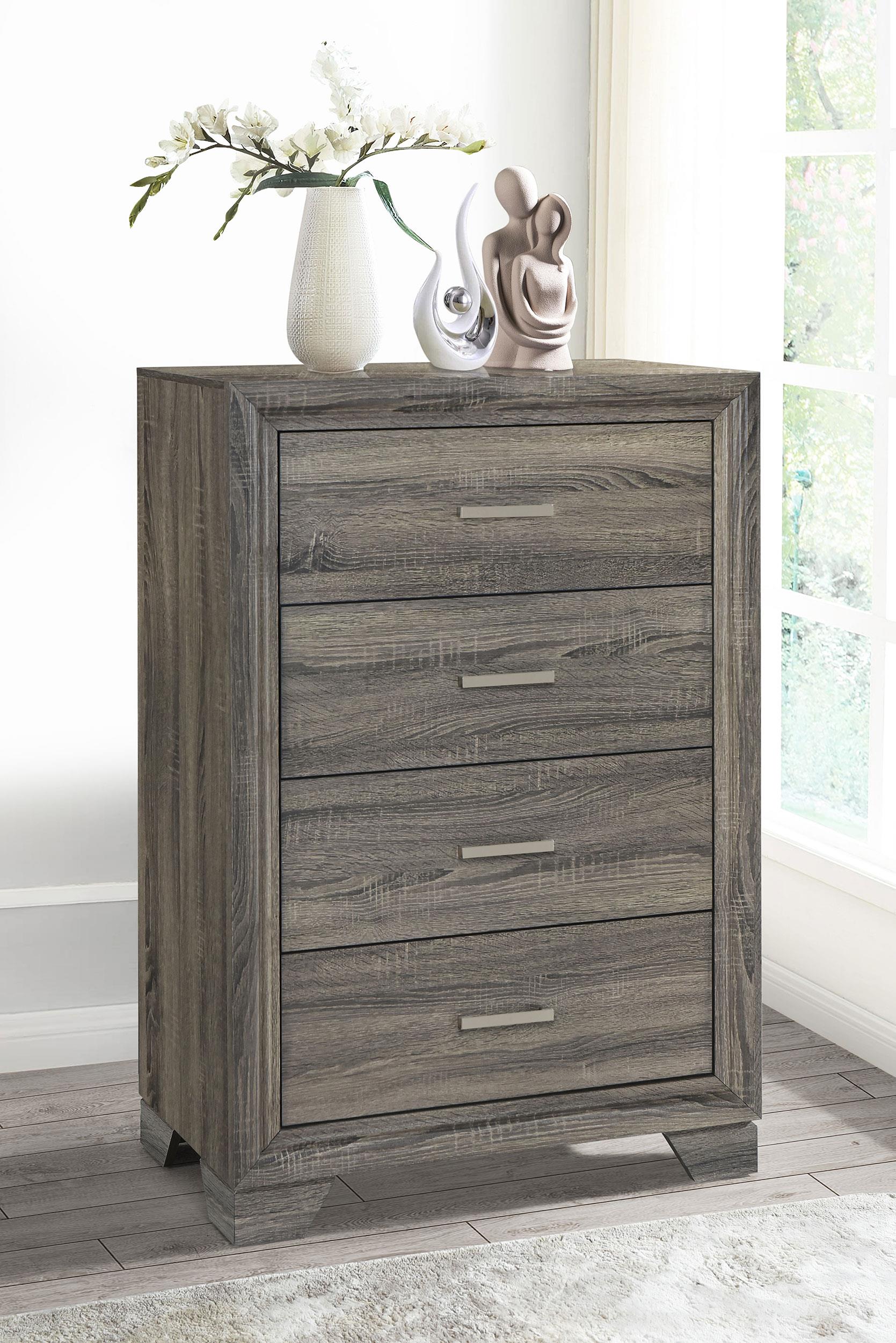 Wright chest of drawers showing drawer detail