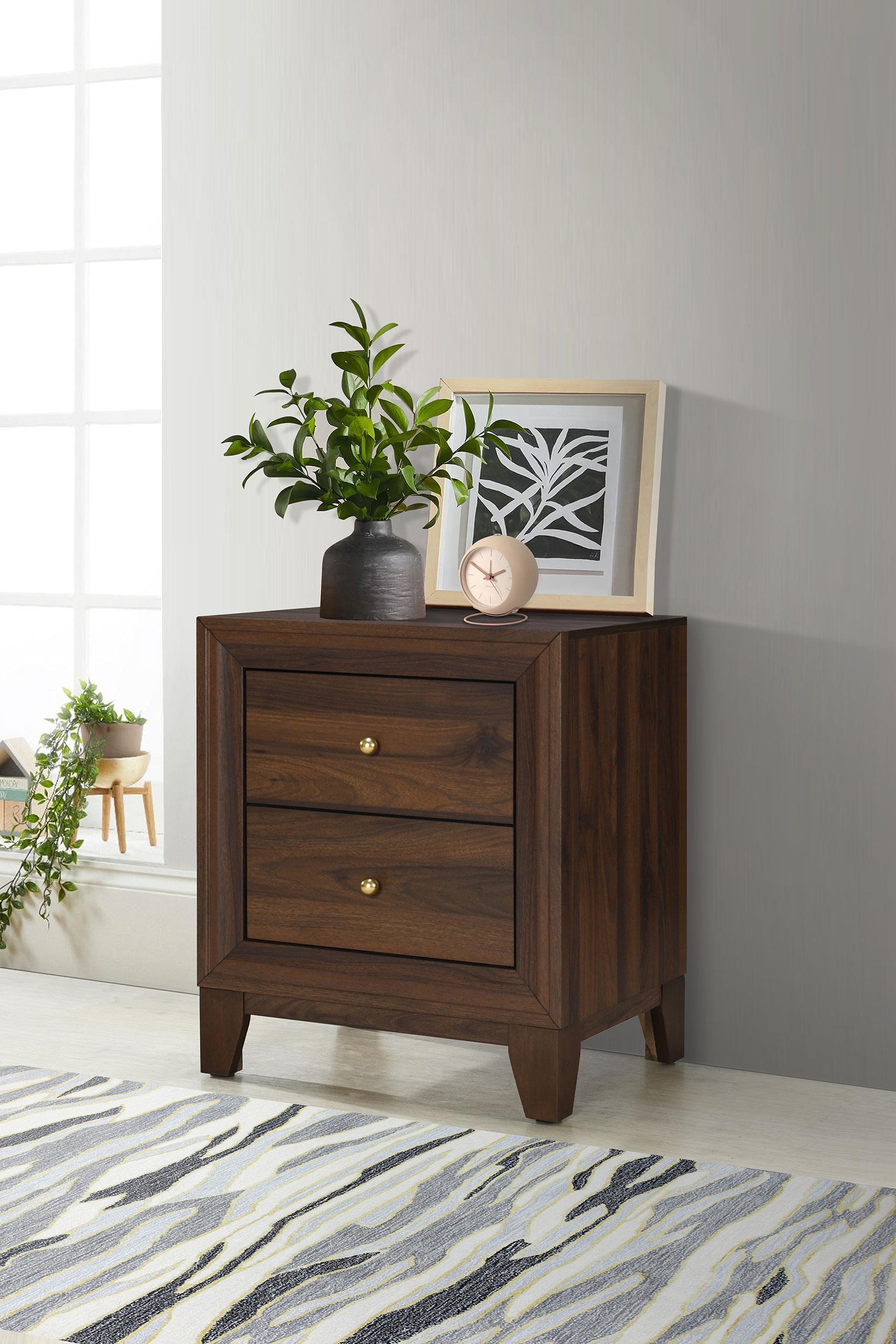 Welsley nightstand drawer detail