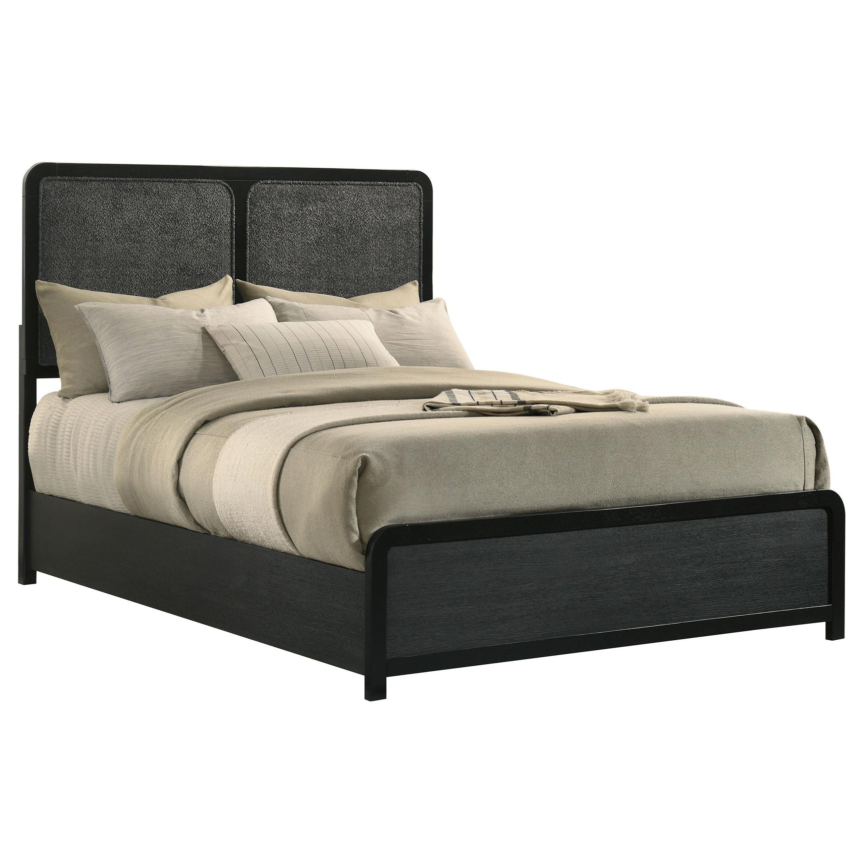 Full panel bed frame side profile
