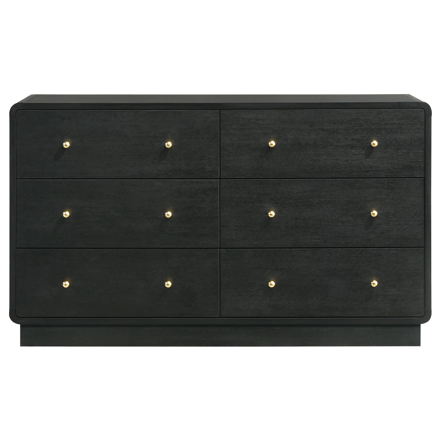 Open drawer showing metal glide
