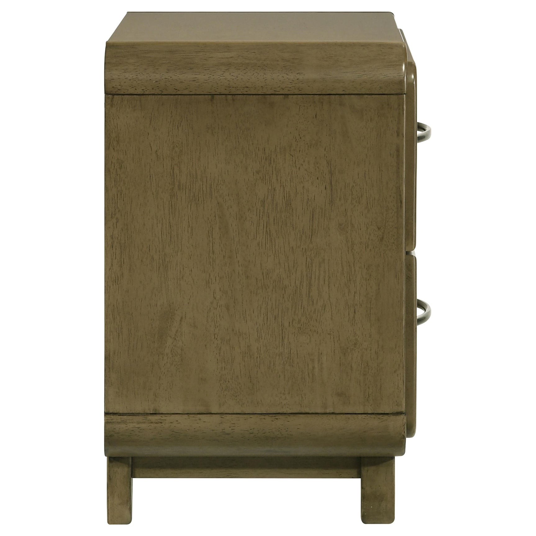 Close-up of wood grain on Amsbury nightstand