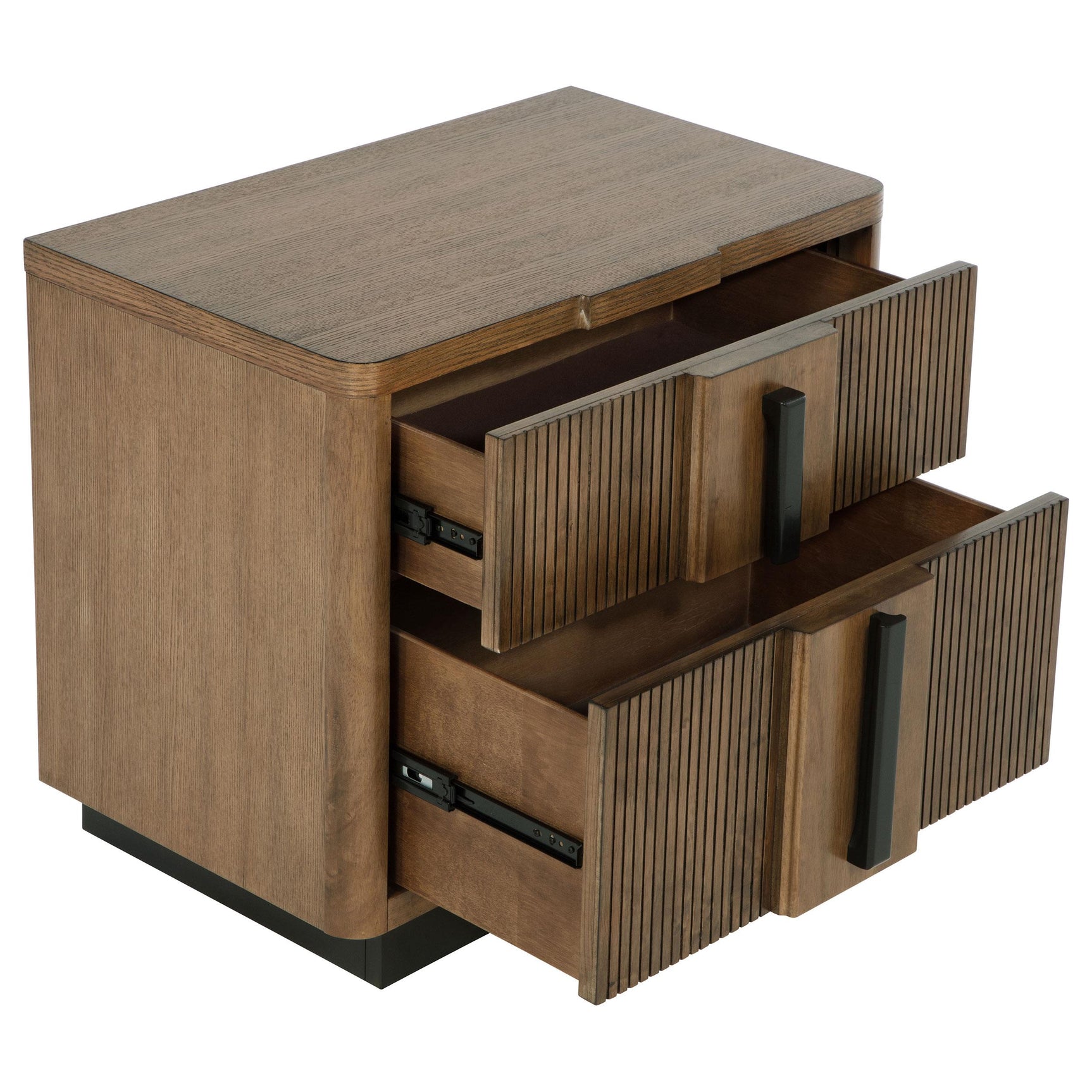 Side profile of Terrace nightstand
