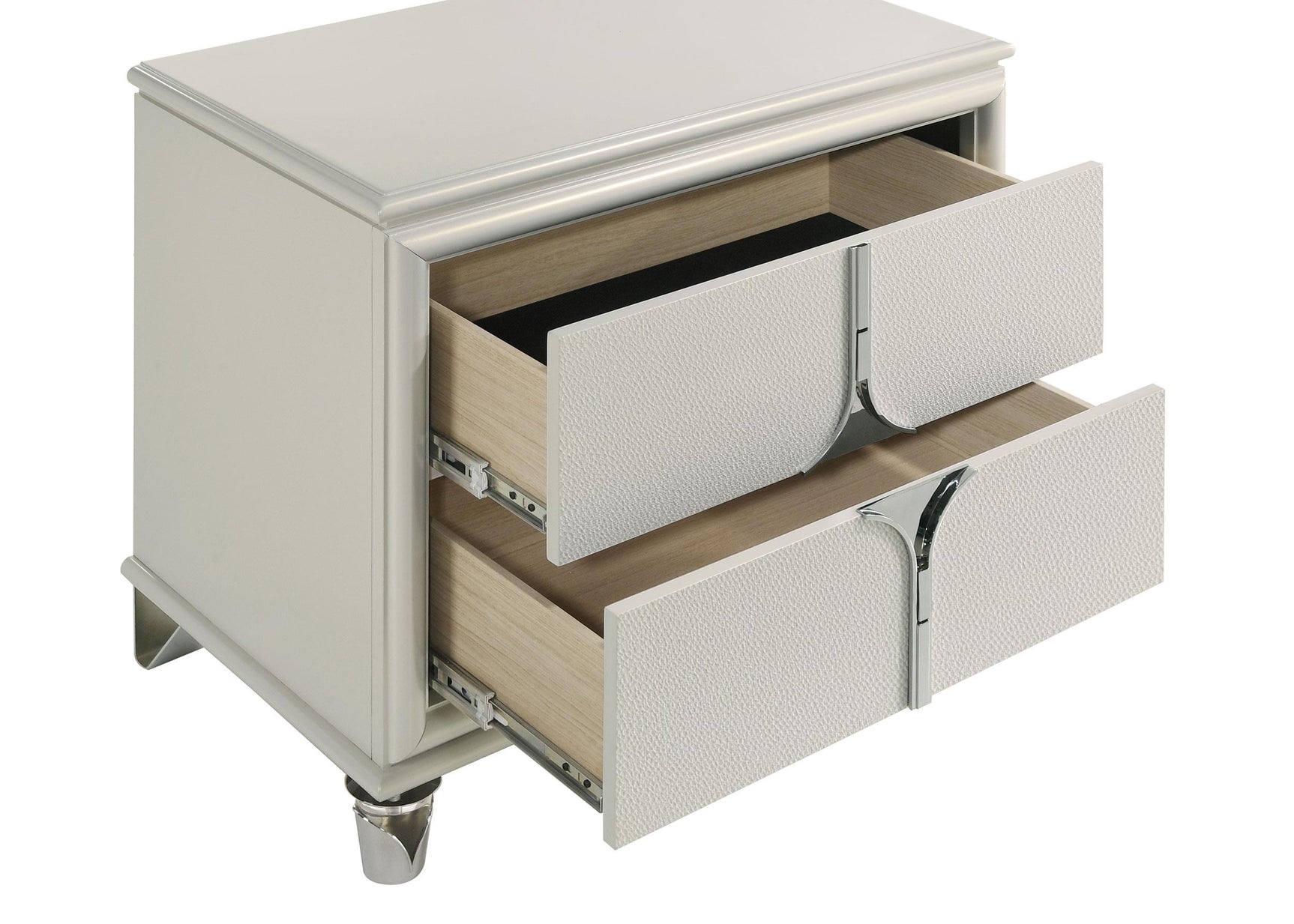 Olivia nightstand corner detail