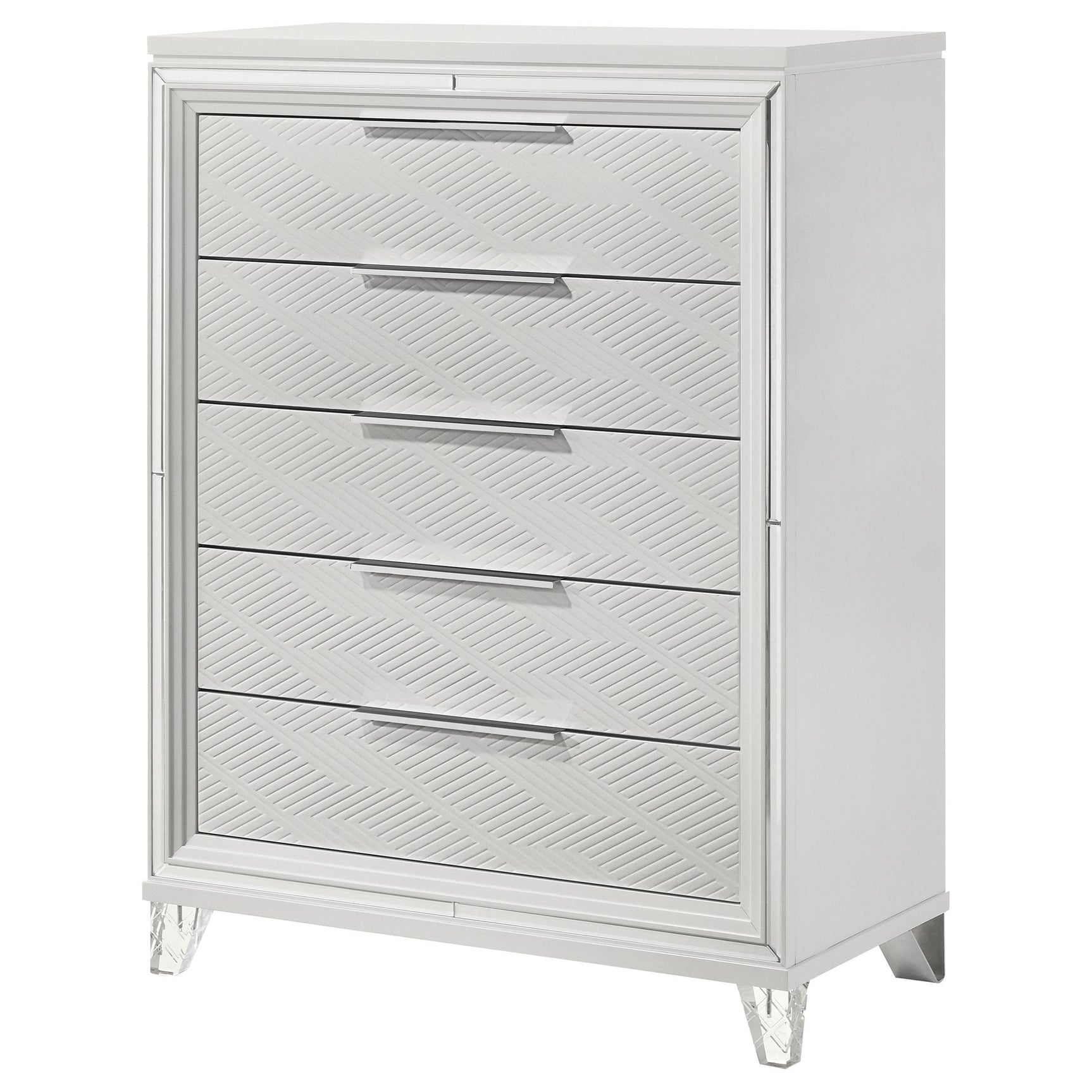 Top view of Marmore 5-drawer chest