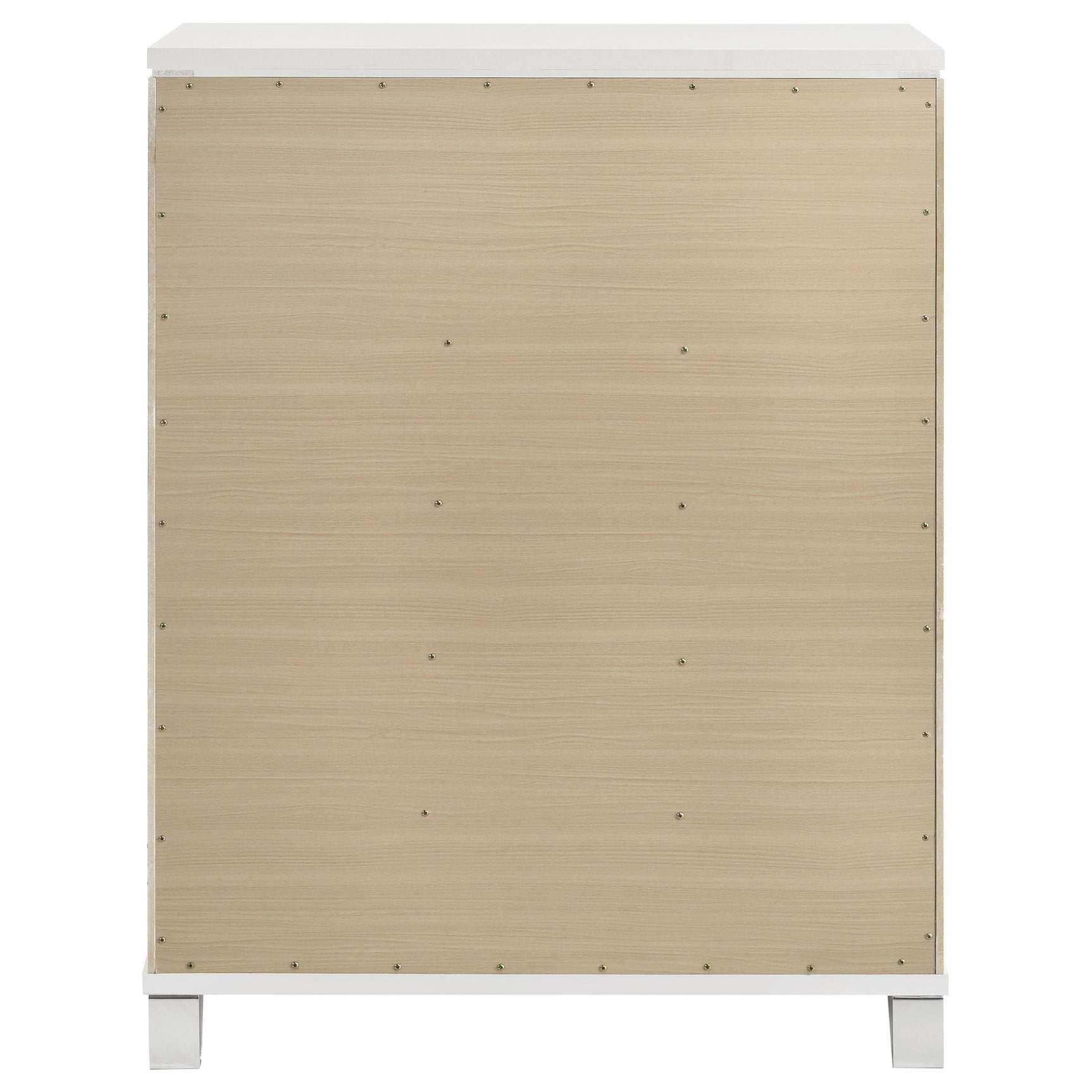 Marmore bedroom chest in styled bedroom setting