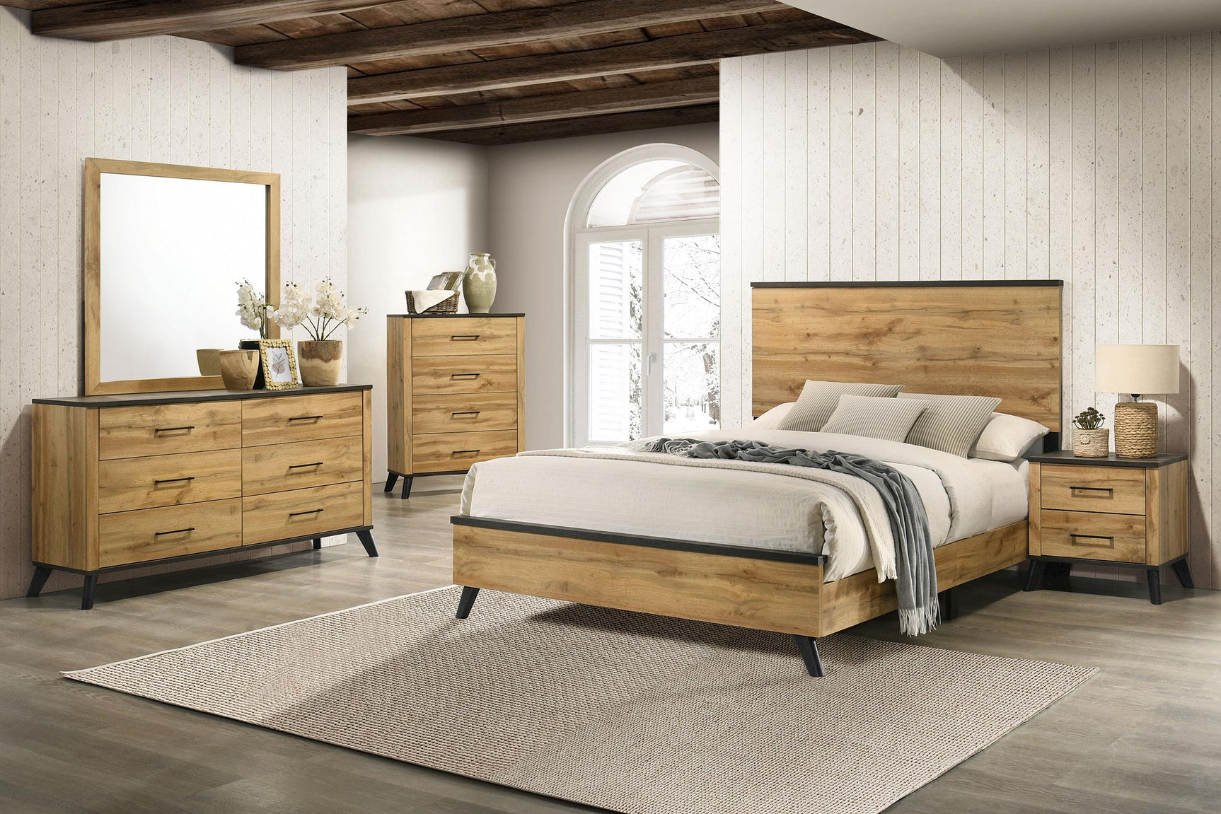Kaywood full panel bed construction details