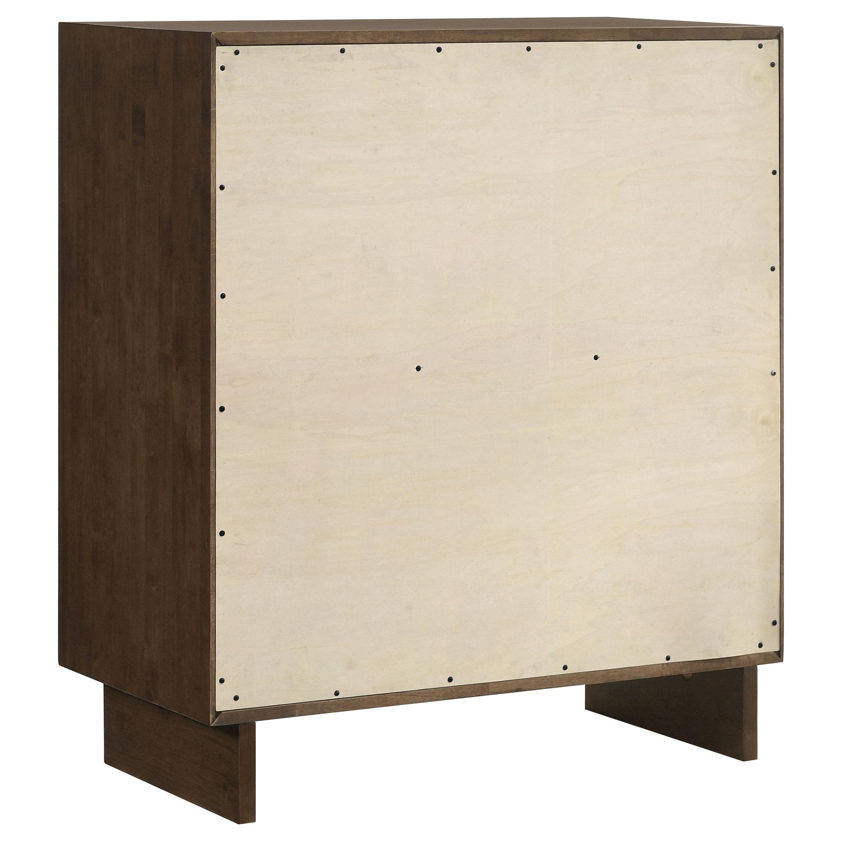 Top view detail of wood veneer finish