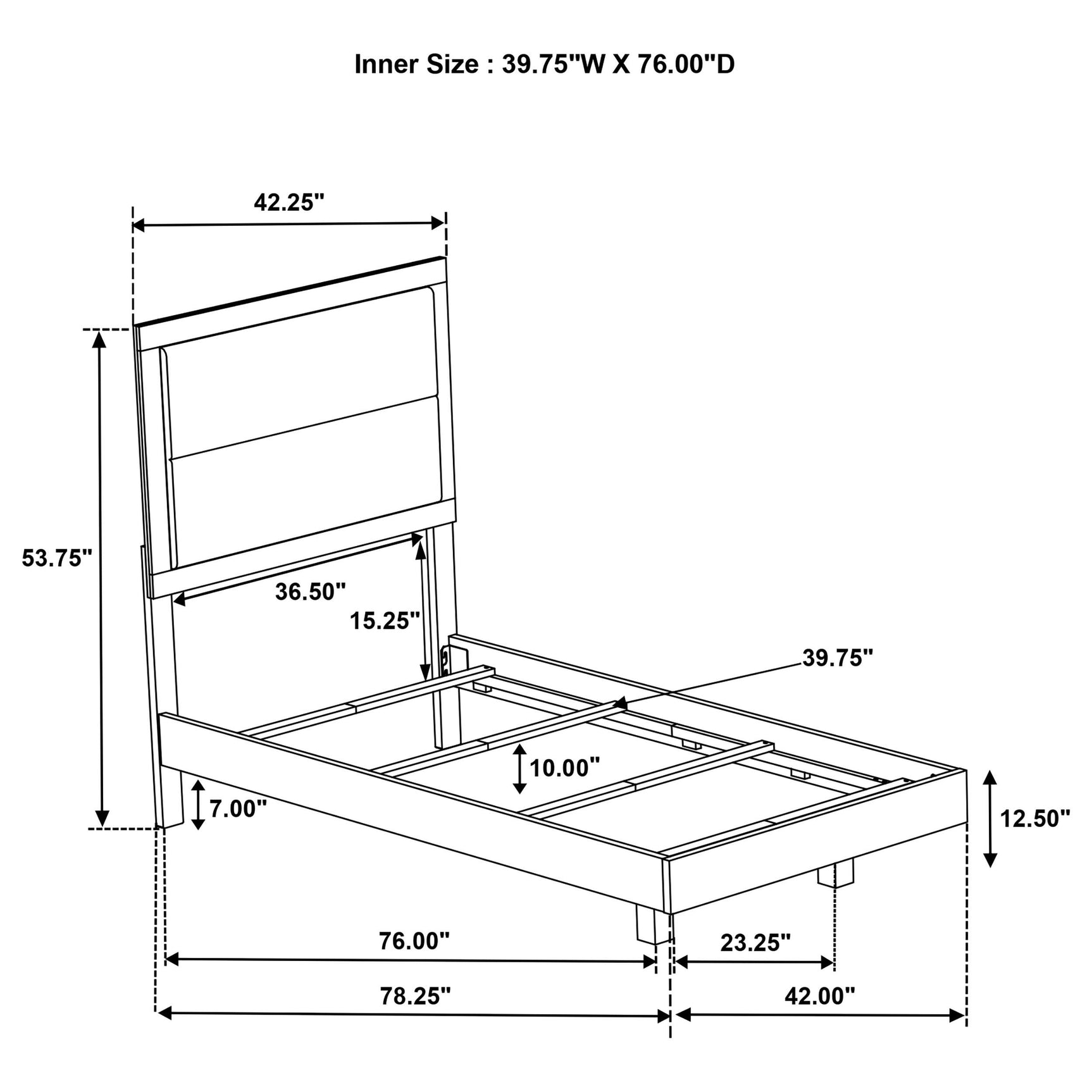 Engineered wood and hardwood construction detail