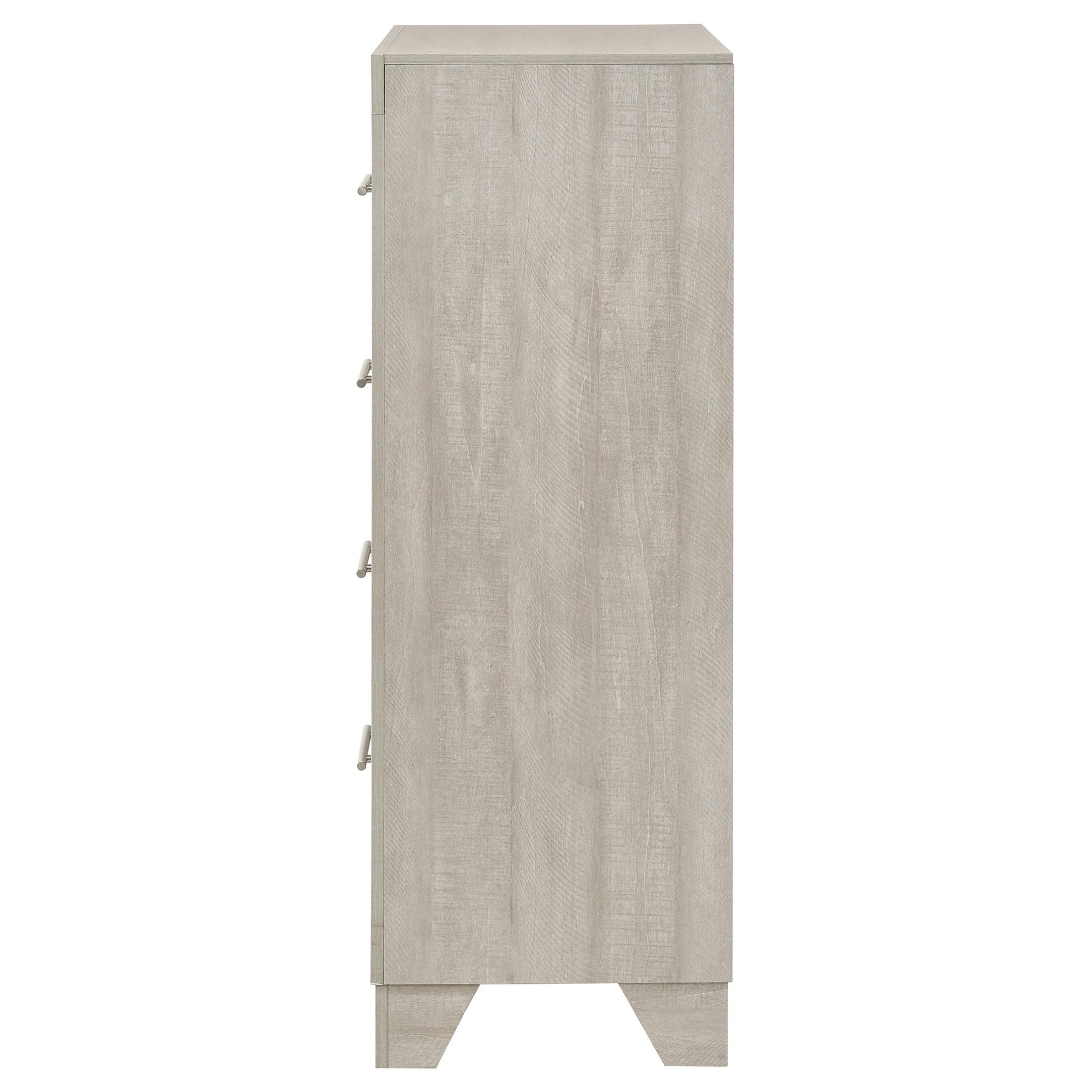 Open drawer showcasing smooth metal glides