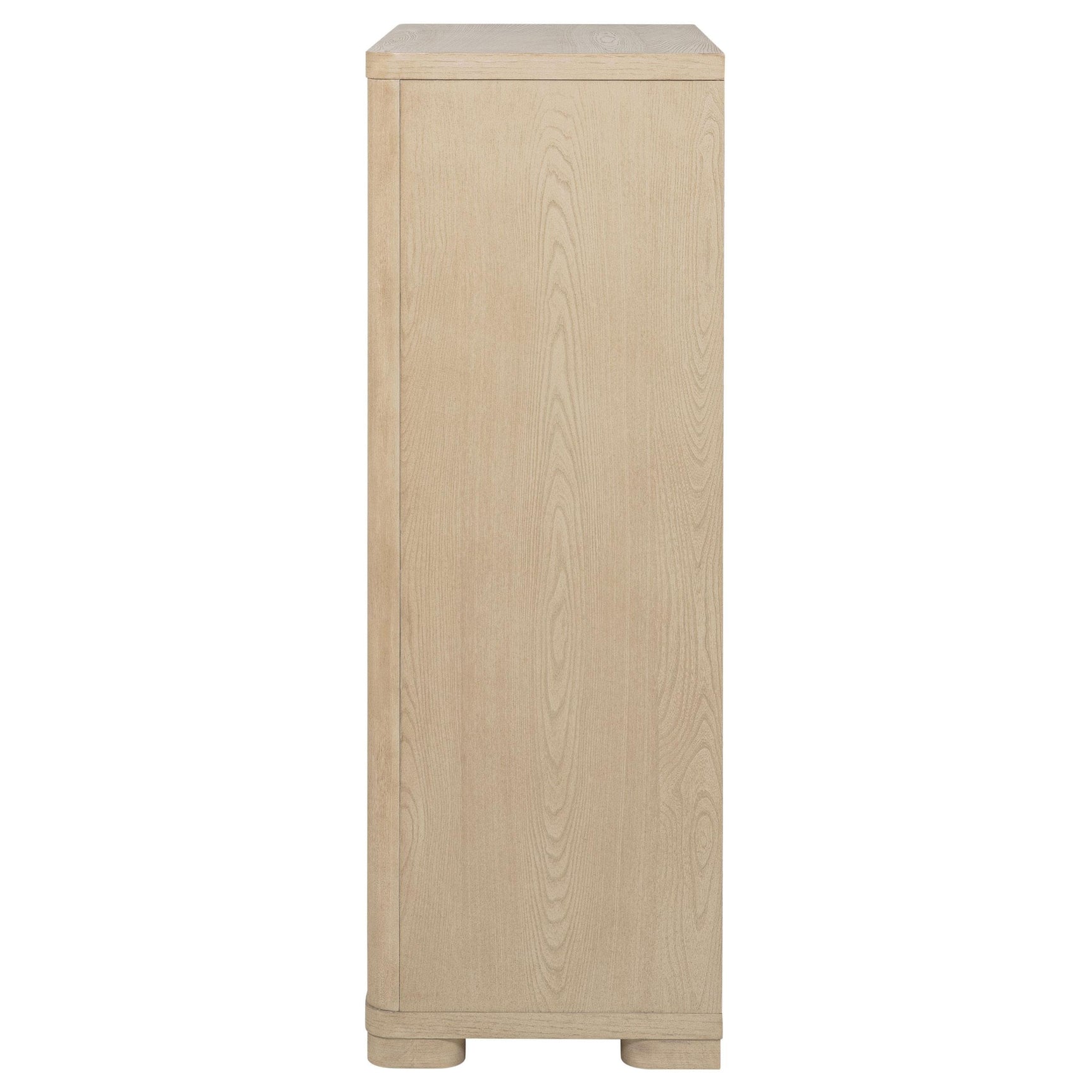 Five large drawers with smooth metal glides