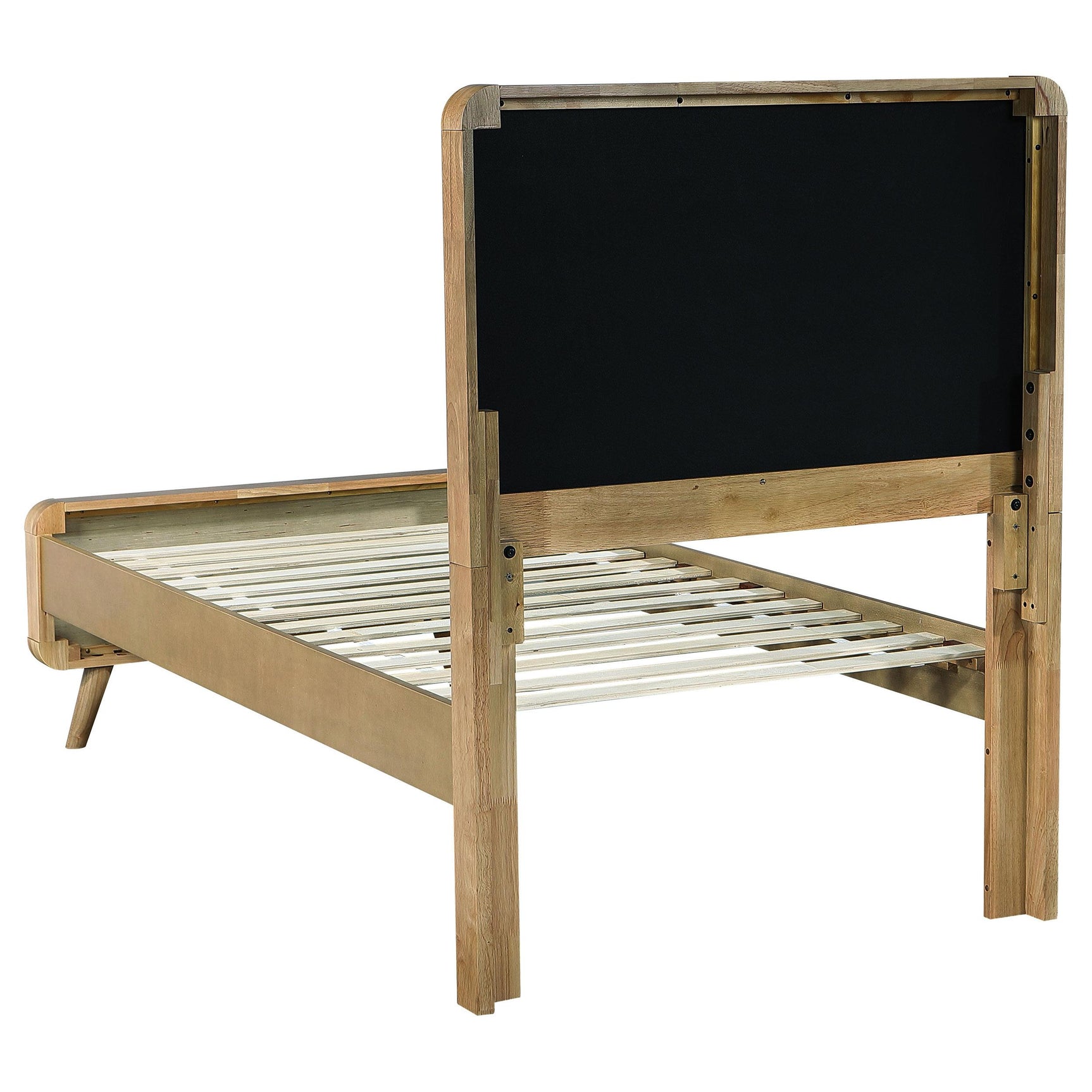 Bed footboard low profile design