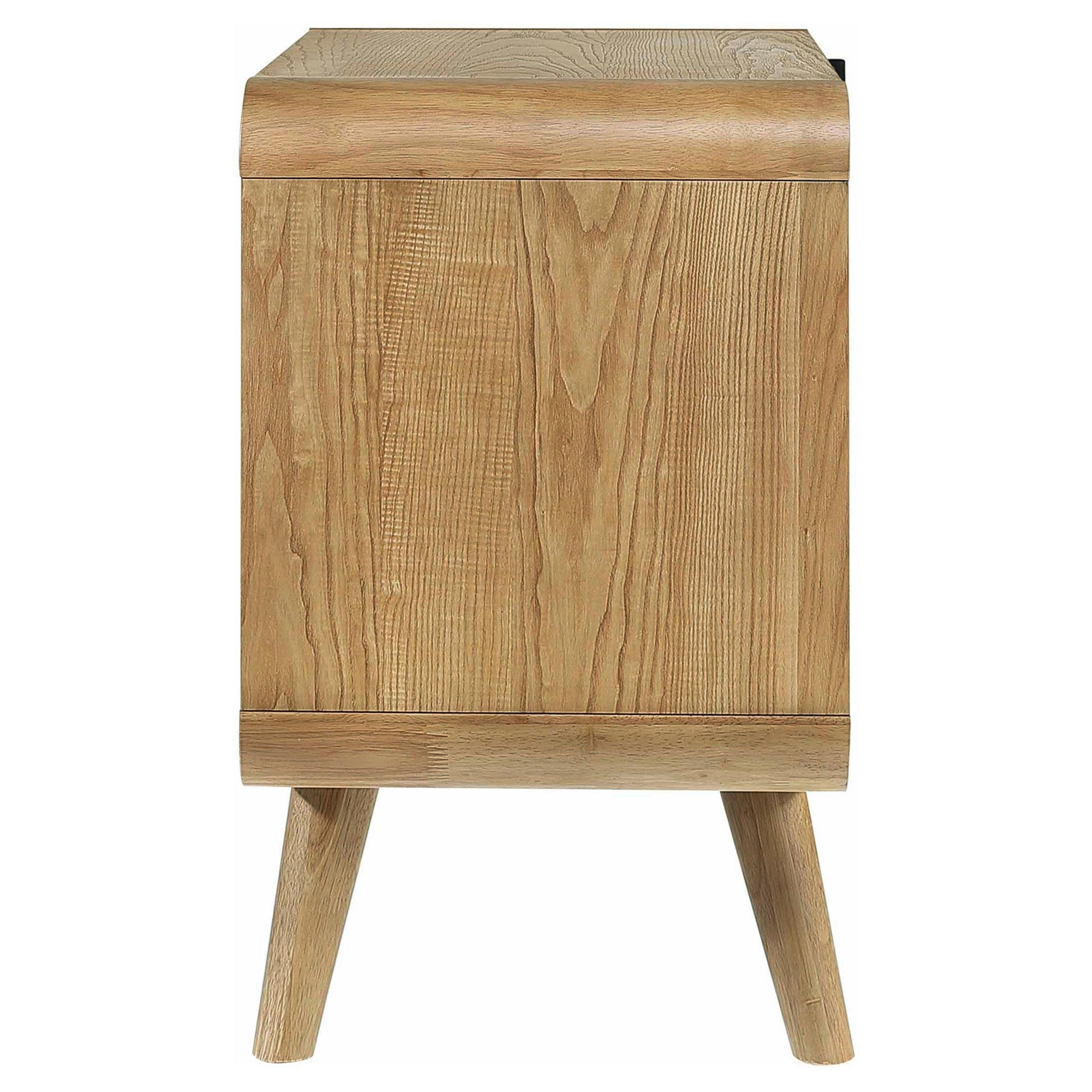 Two spacious drawers with tinted fronts