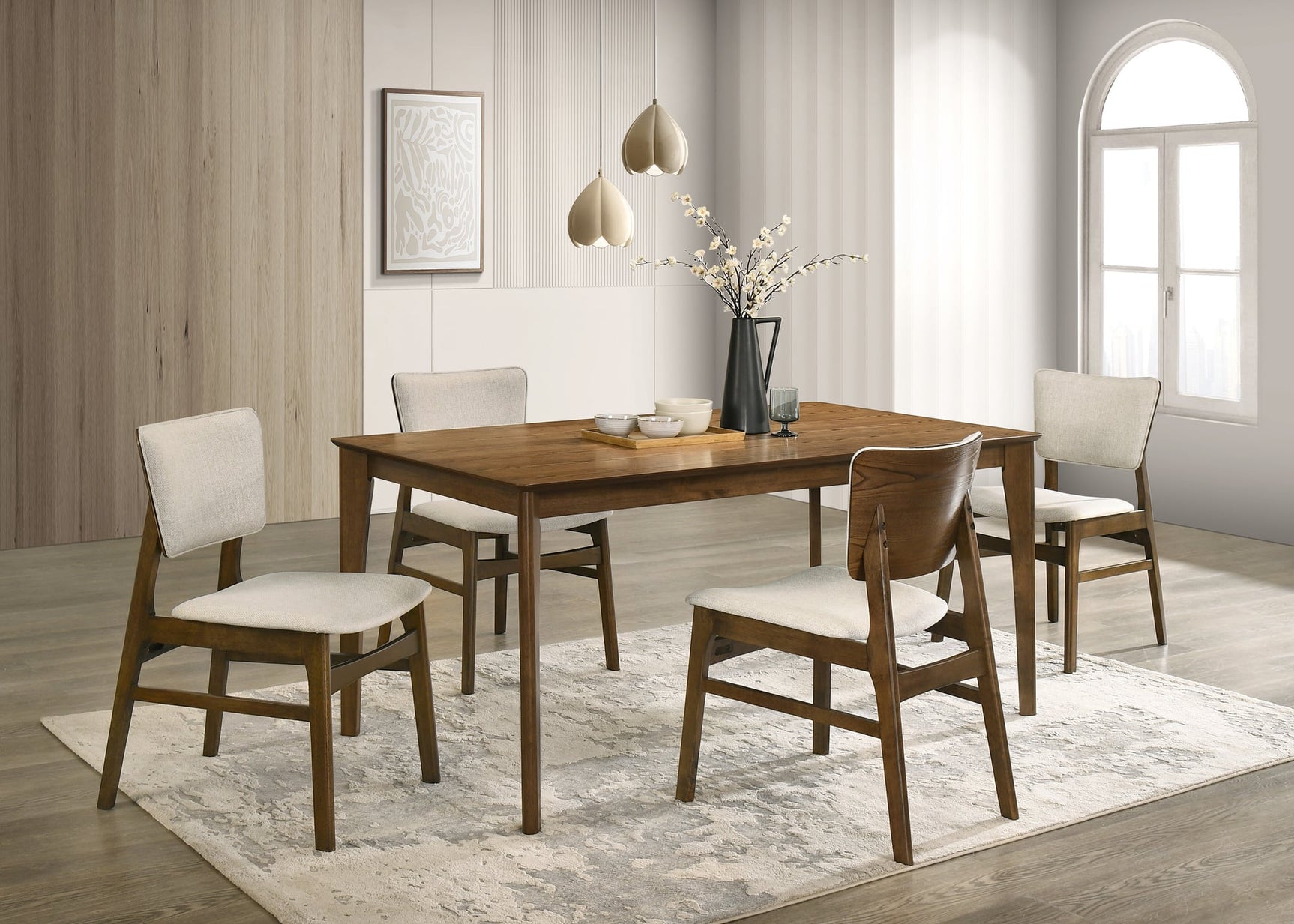 Rolstan Brown Dining Room Set view 2