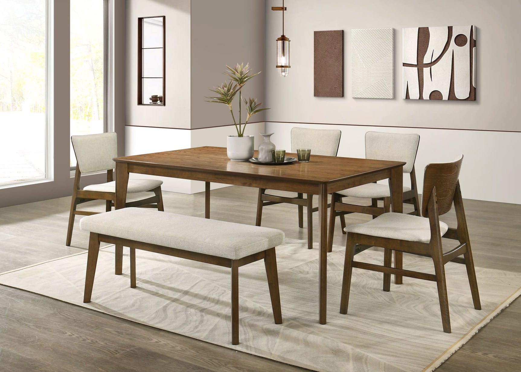 Rolstan Brown Dining Room Set from Decor Furniture