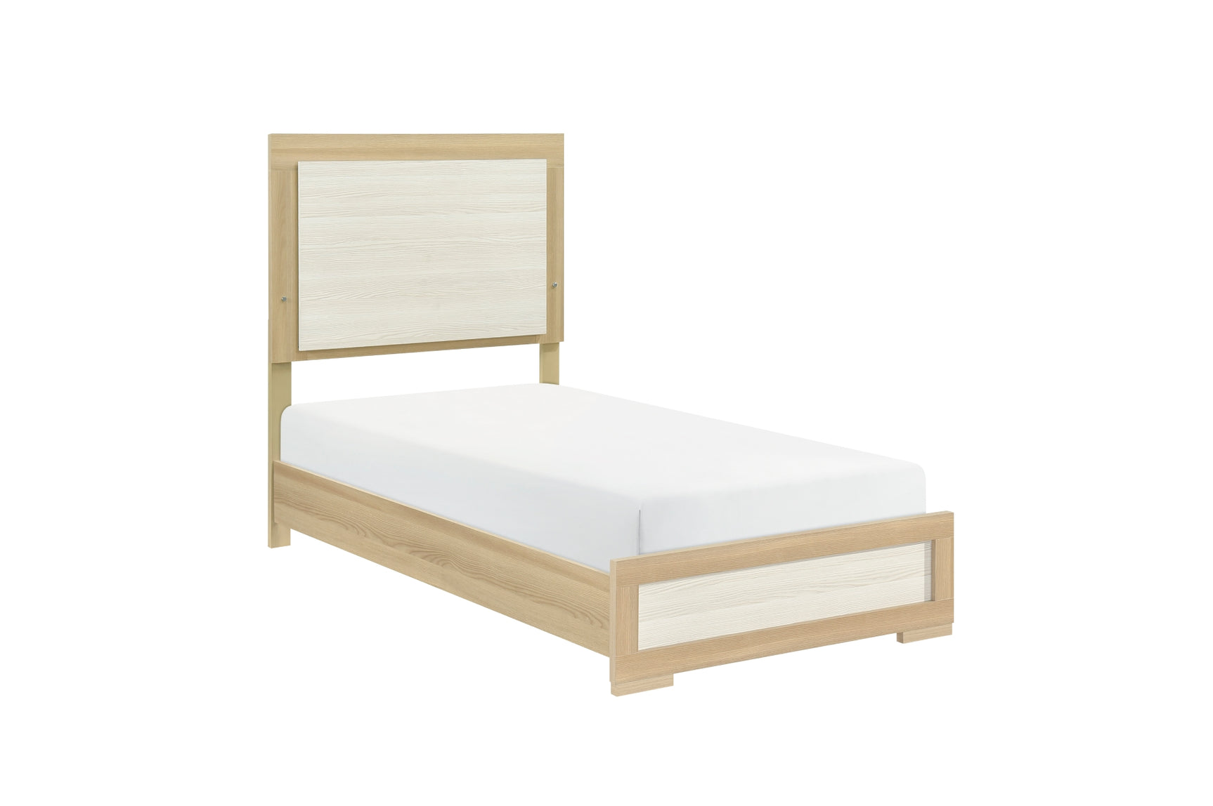 side setting of bed in bedroom