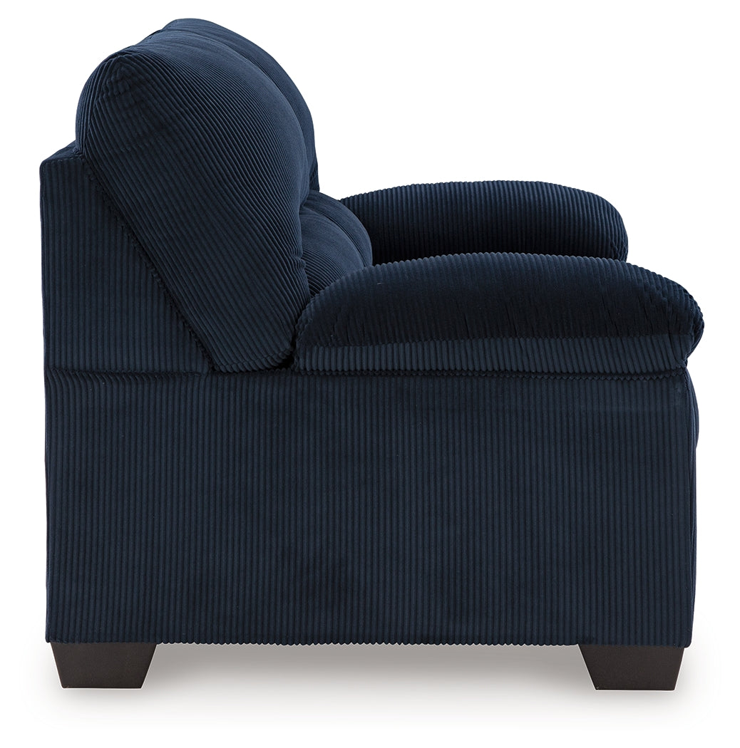 SimpleJoy Loveseat side angle