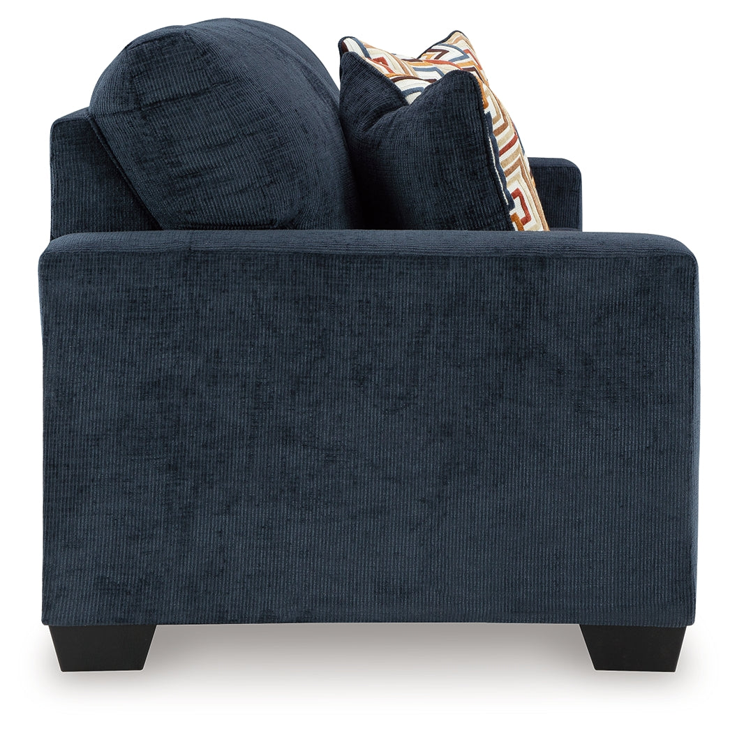Side view of Aviemore queen sofa sleeper