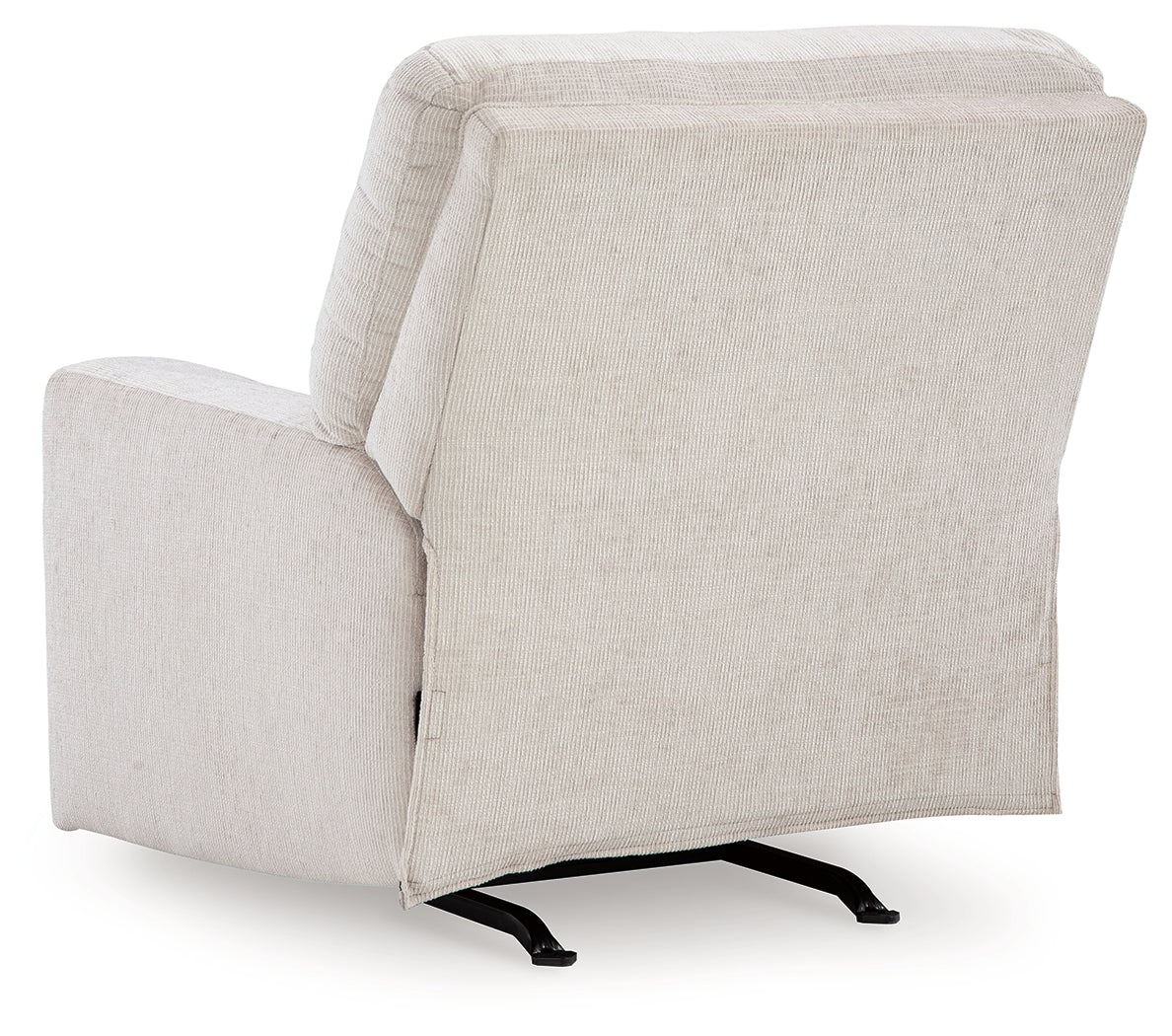 Back view of Aviemore Stone Chenille Recliner