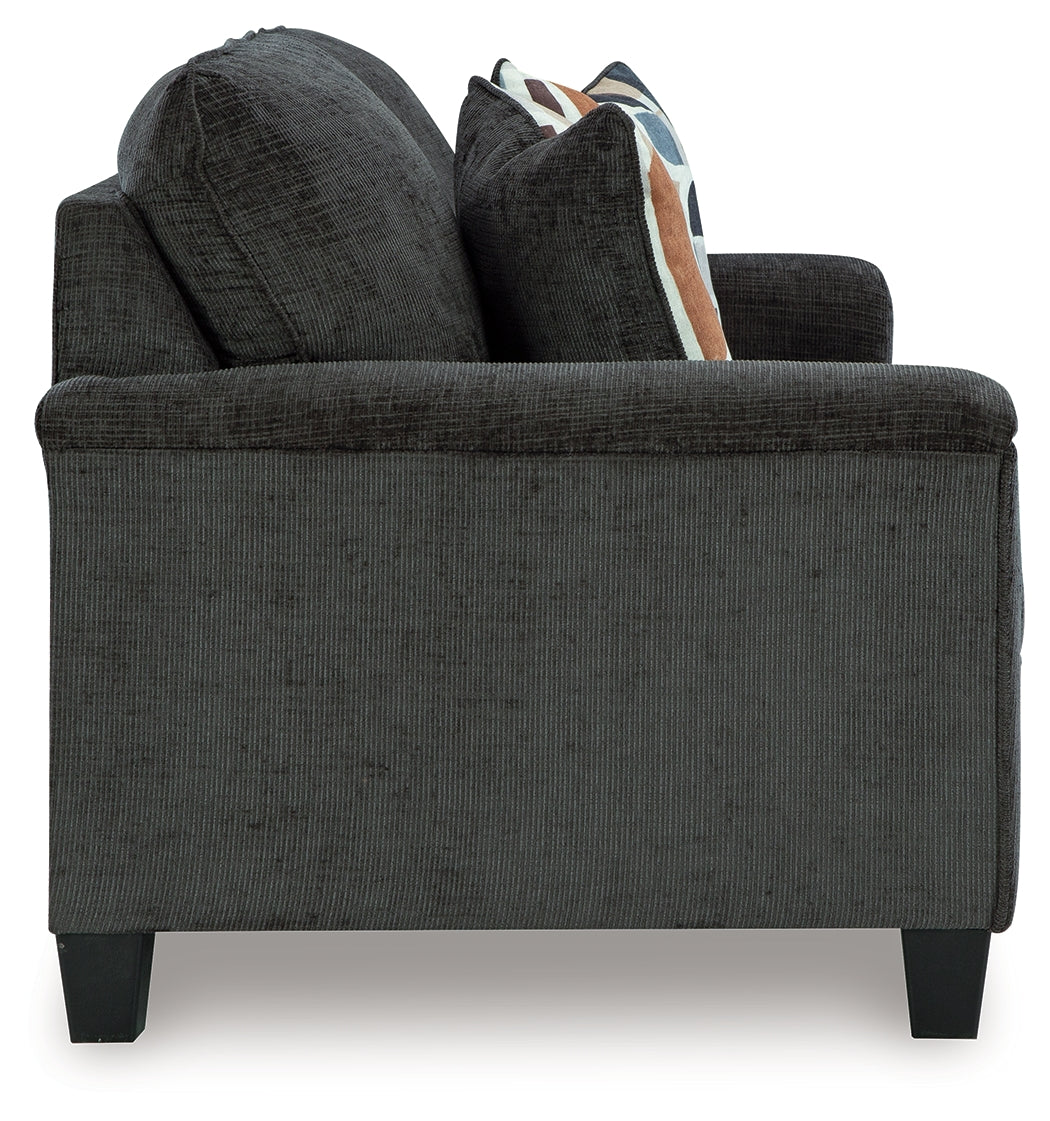Erinslane Dusk Chenille Sofa main side view