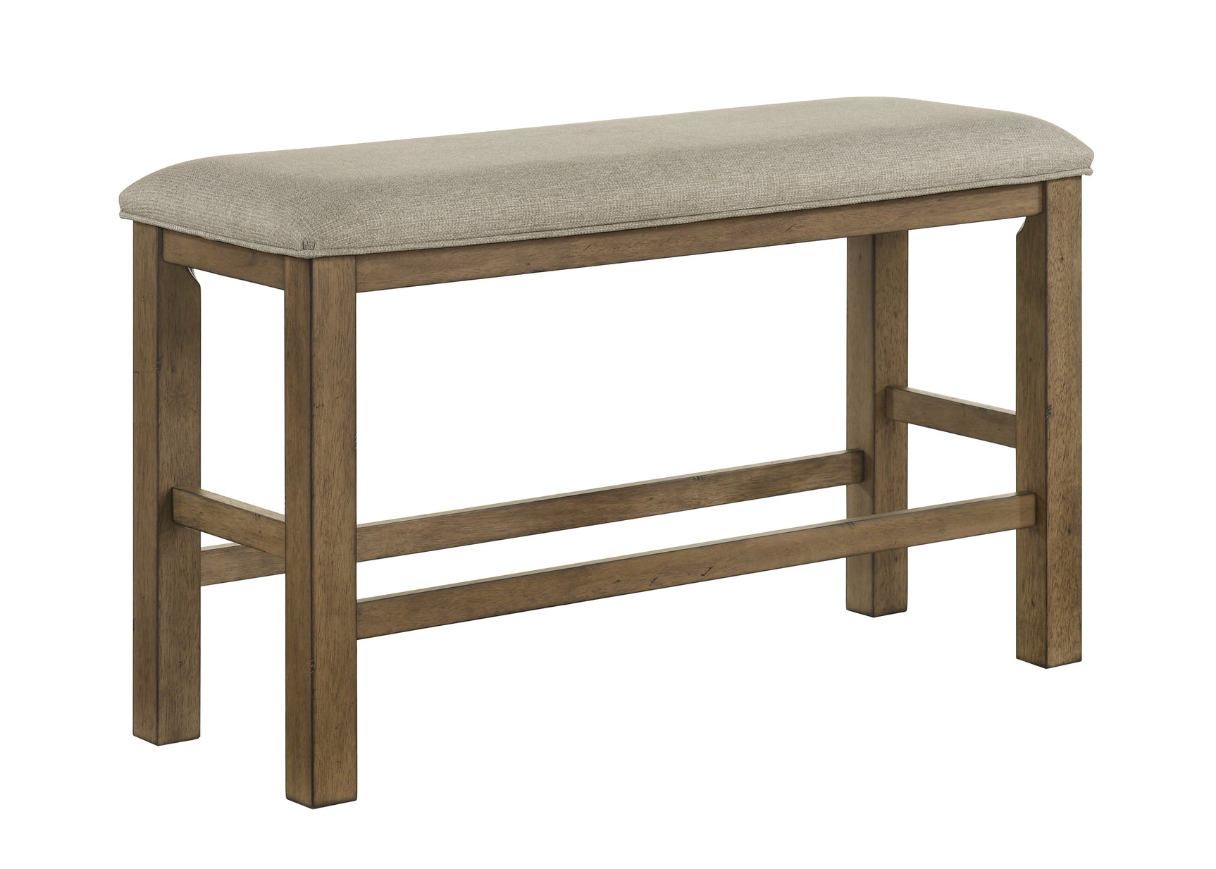 Detail view of bench seating surface