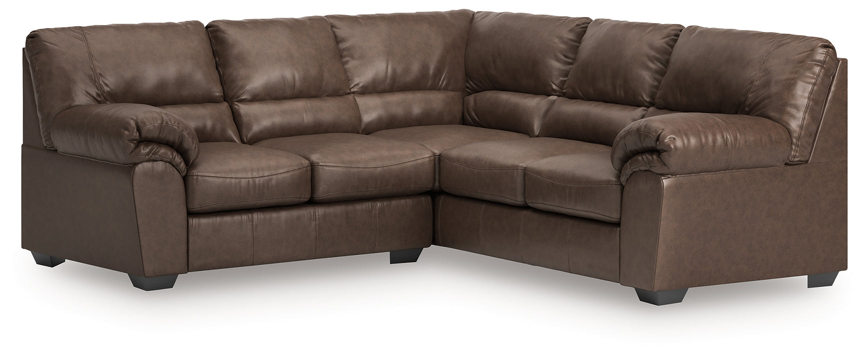 Room setting with WillowBend sectional sofa and decor