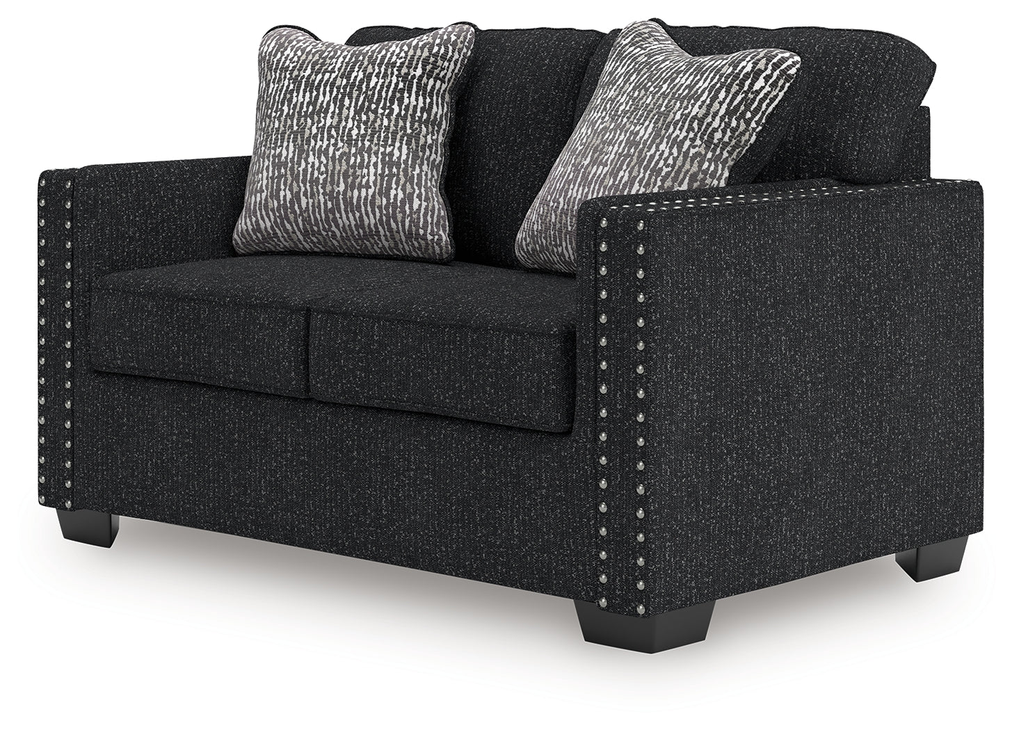 Jasmine Peaks loveseat alternate angle view