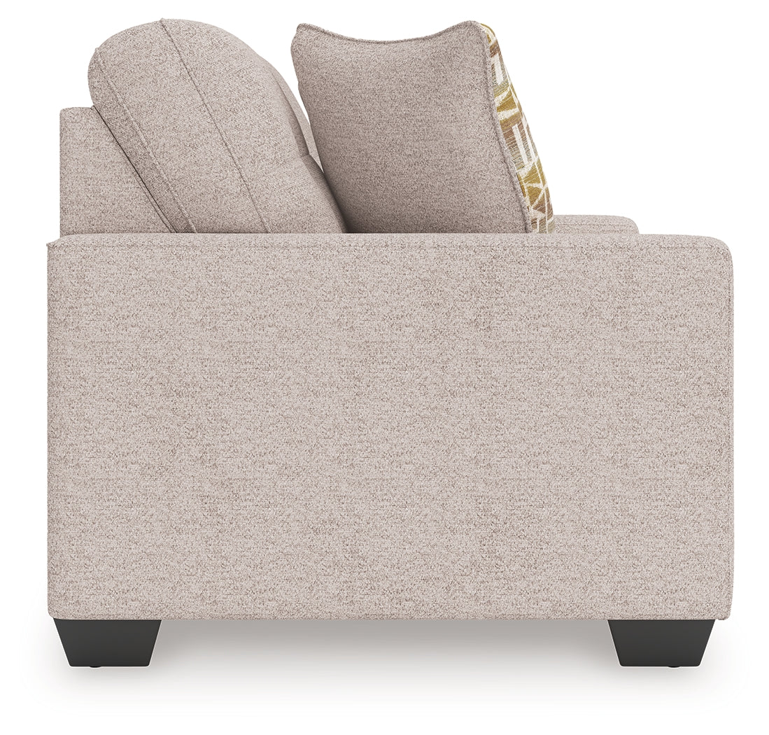 Larimer Loveseat side profile