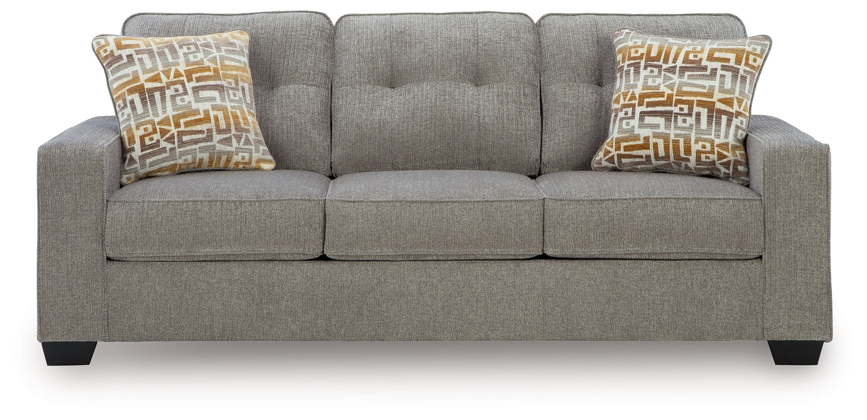 Larimer Iron Sofa detailed upholstery view