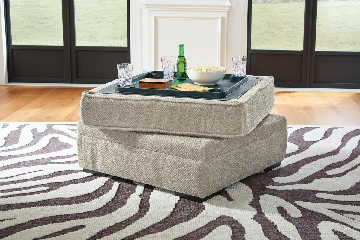 Calnita Sisal 2-Piece Sectional with Ottoman — product image 11