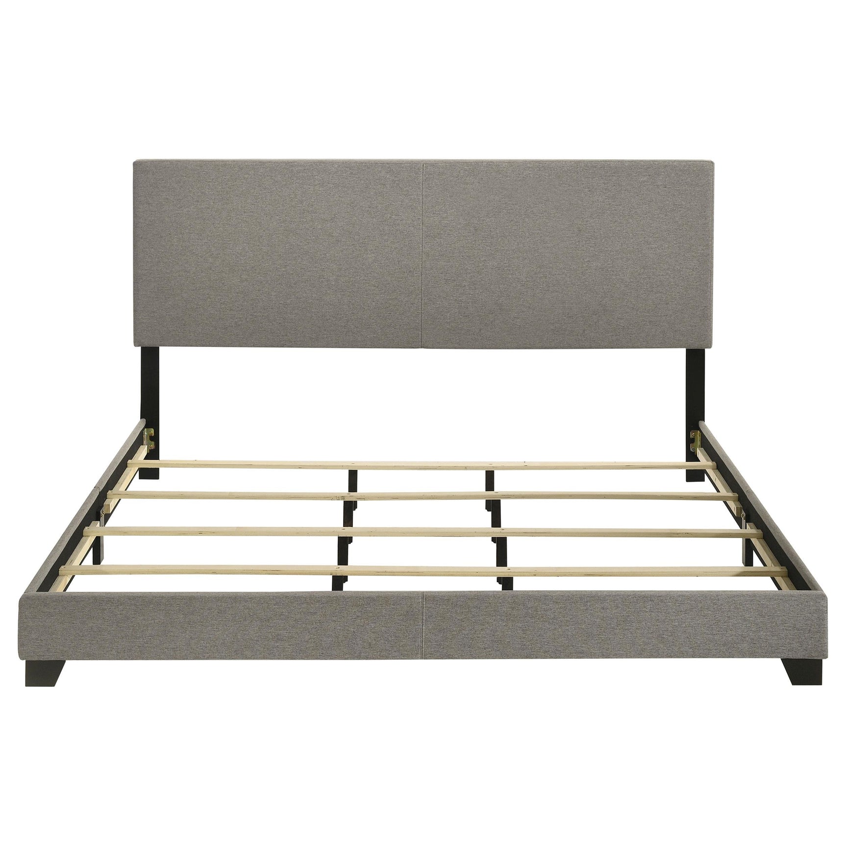 Dorian upholstered panel bed footboard and side rails
