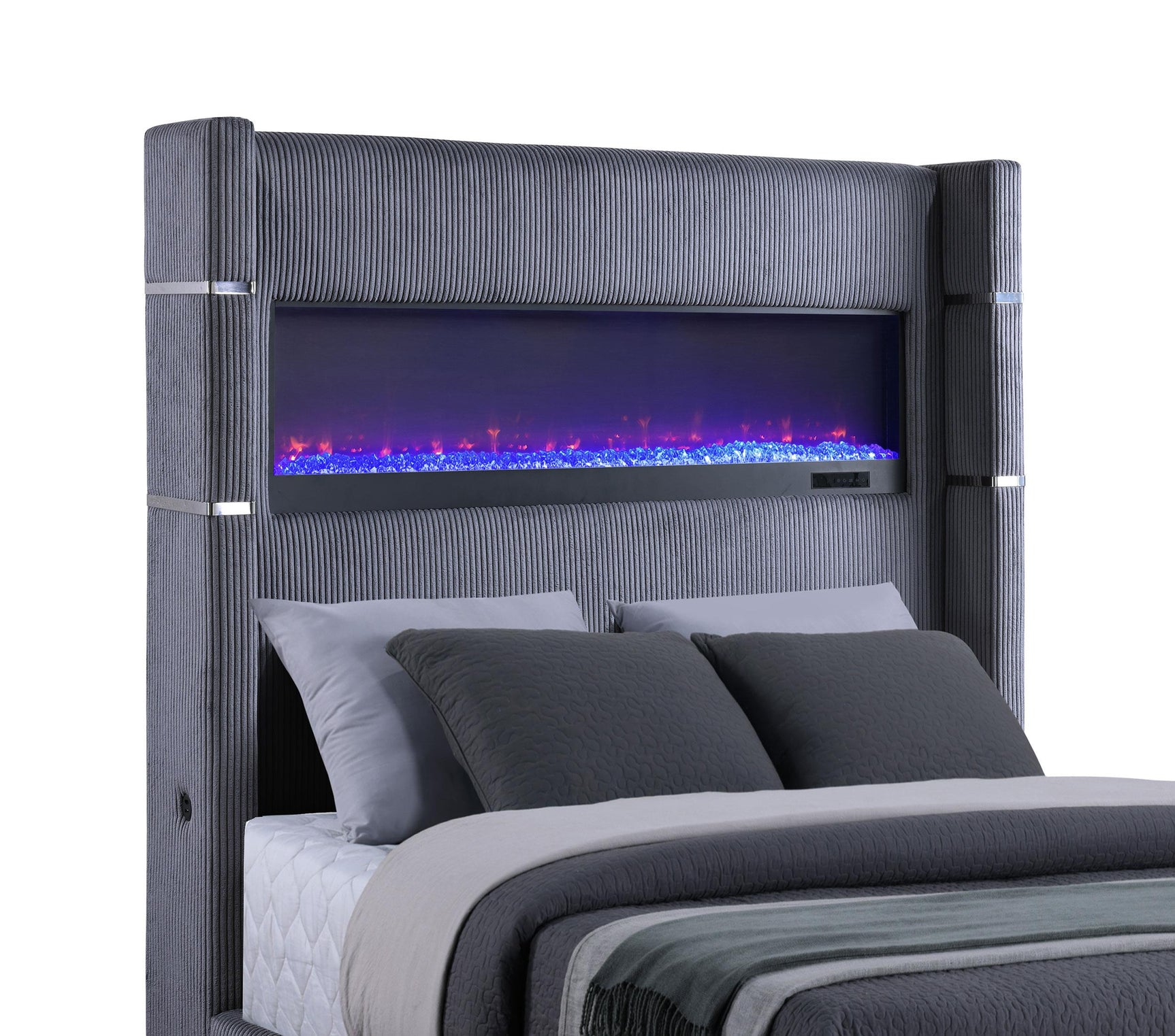 LED remote control for flame visualizer